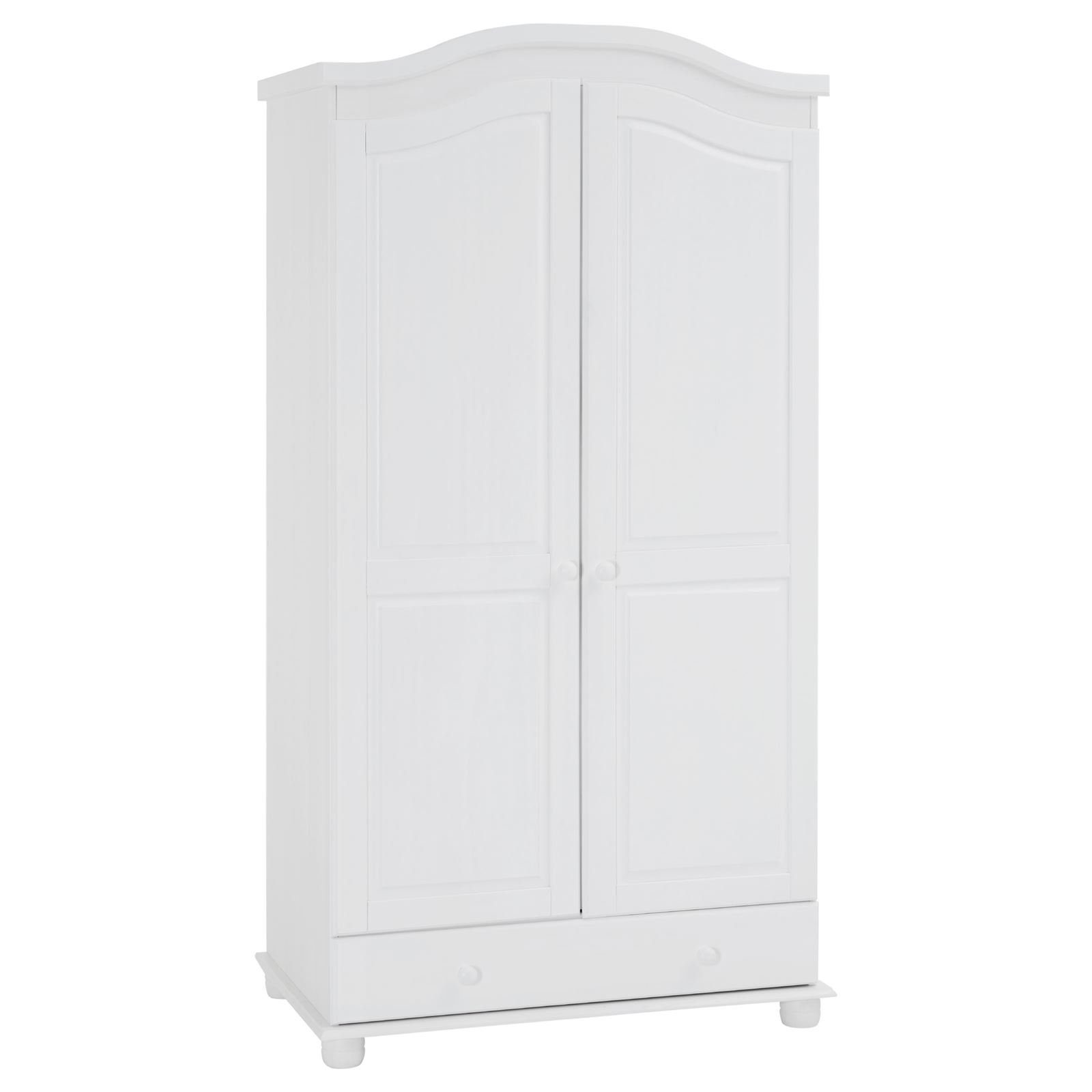 IDIMEX Kleiderschrank BERGEN Kleiderschrank Dielenschrank Garderobenschrank Landhausstil, 2 Türen w