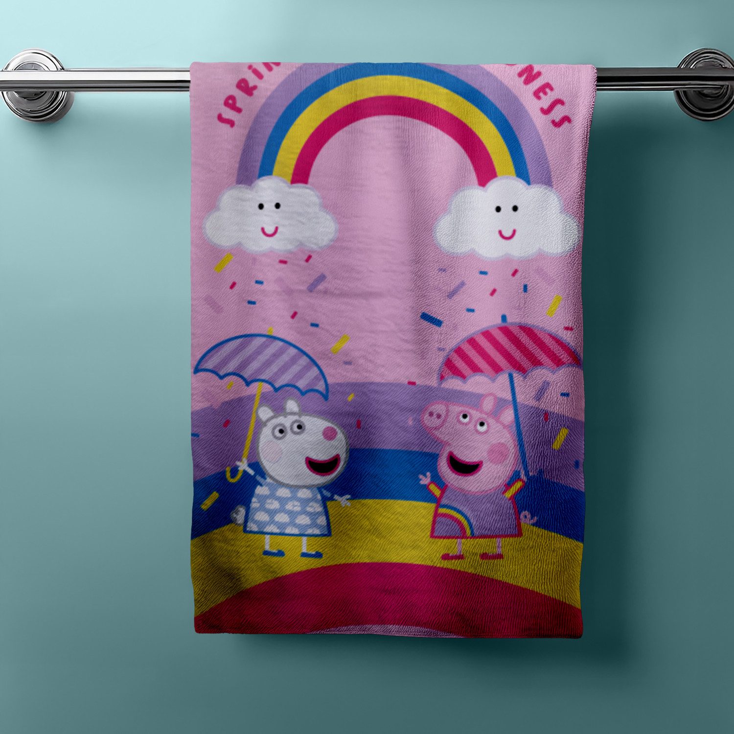 AY!Max Handtücher Peppa Pig Wutz Duschtuch günstig online kaufen