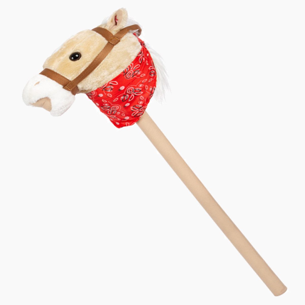 Small Foot Steckenpferd Steckenpferd „Rocky“, (packung, 1-tlg., spar set), Pferdchen mit feschem Halstuch seine Reiter.