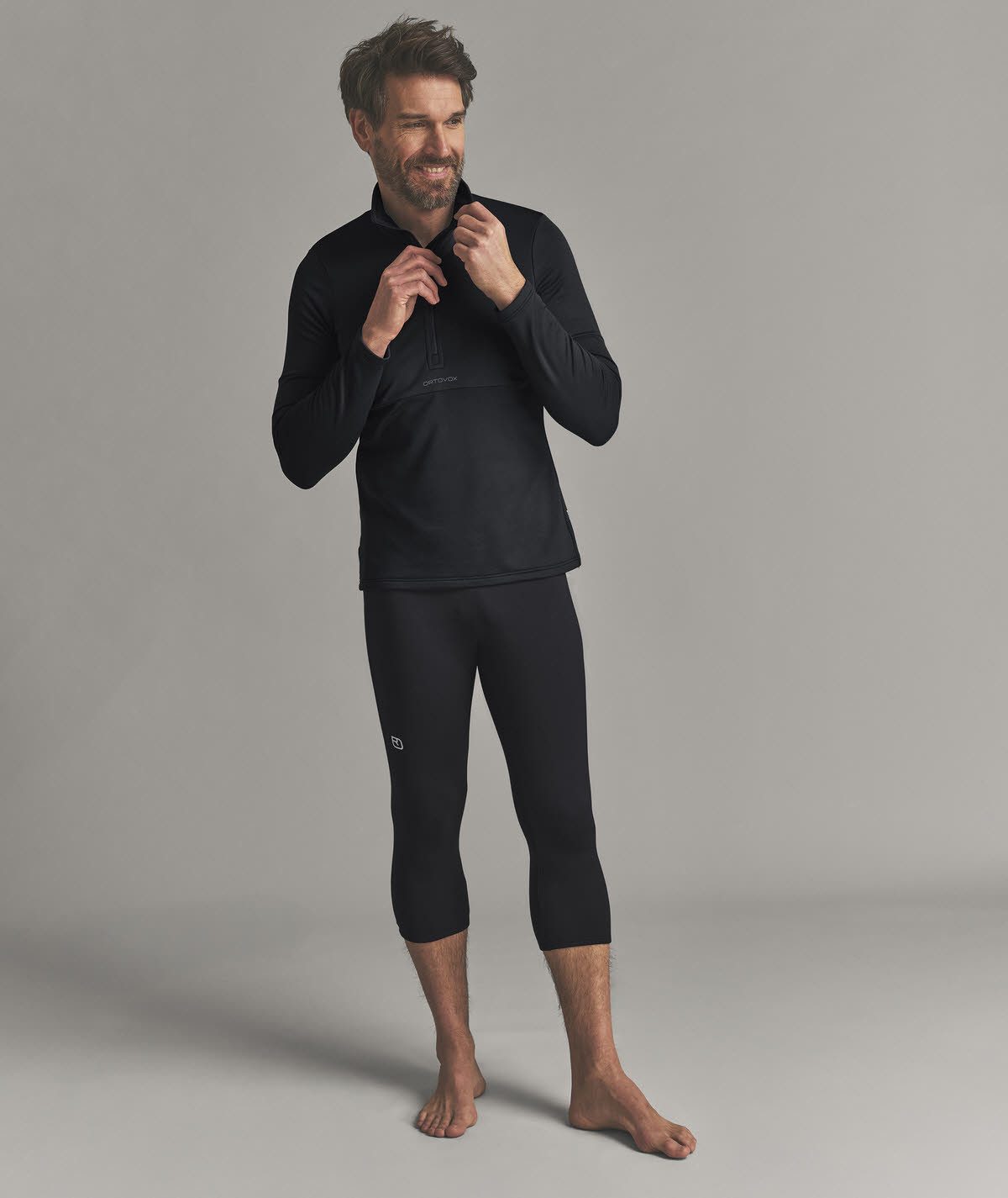 Ortovox Fleeceshirt FLEECE LIGHT ZIP NECK M