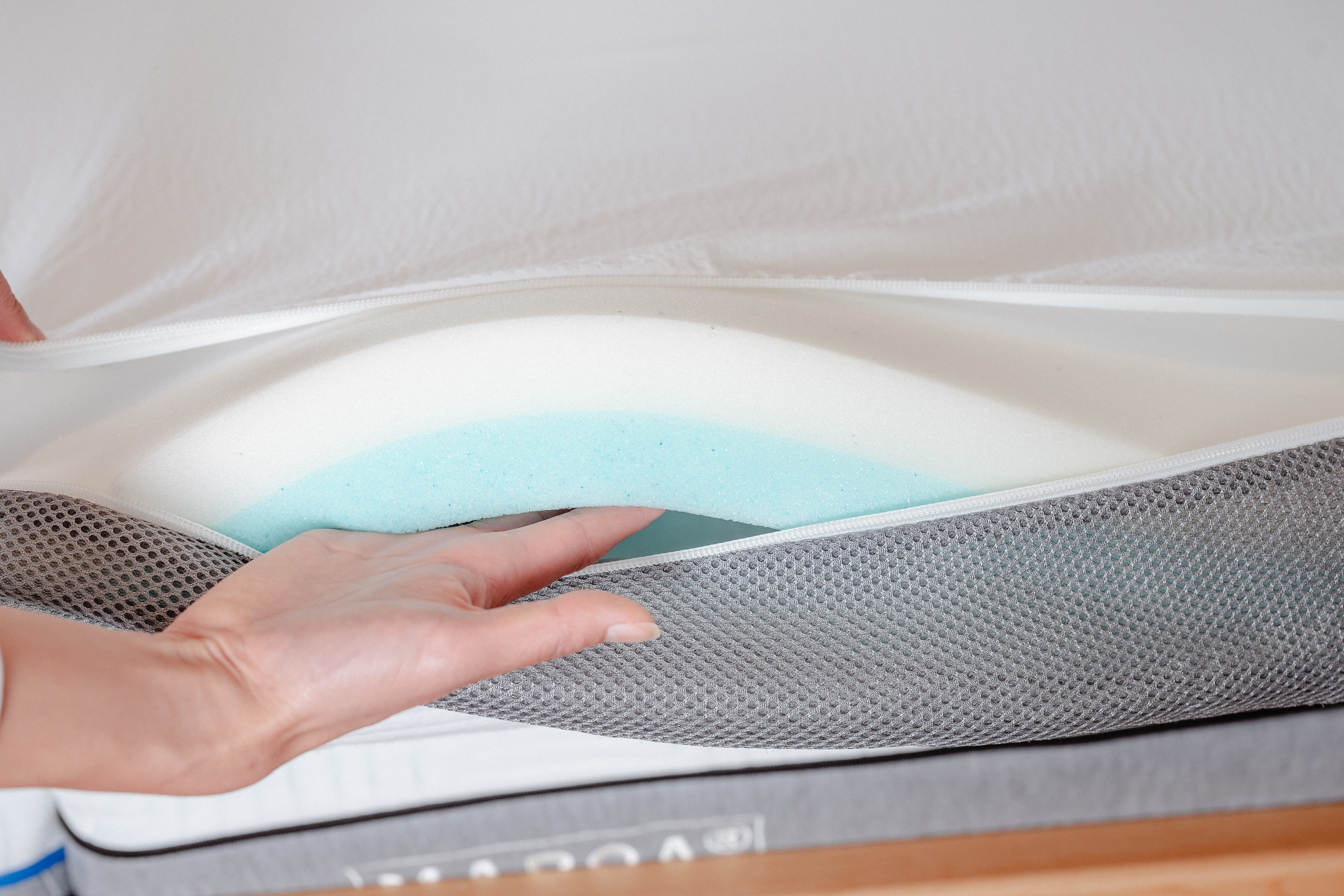 MARQA HOME, Topper Matratzentopper Komfortschicht, Reißverschlüsse, Waschba günstig online kaufen