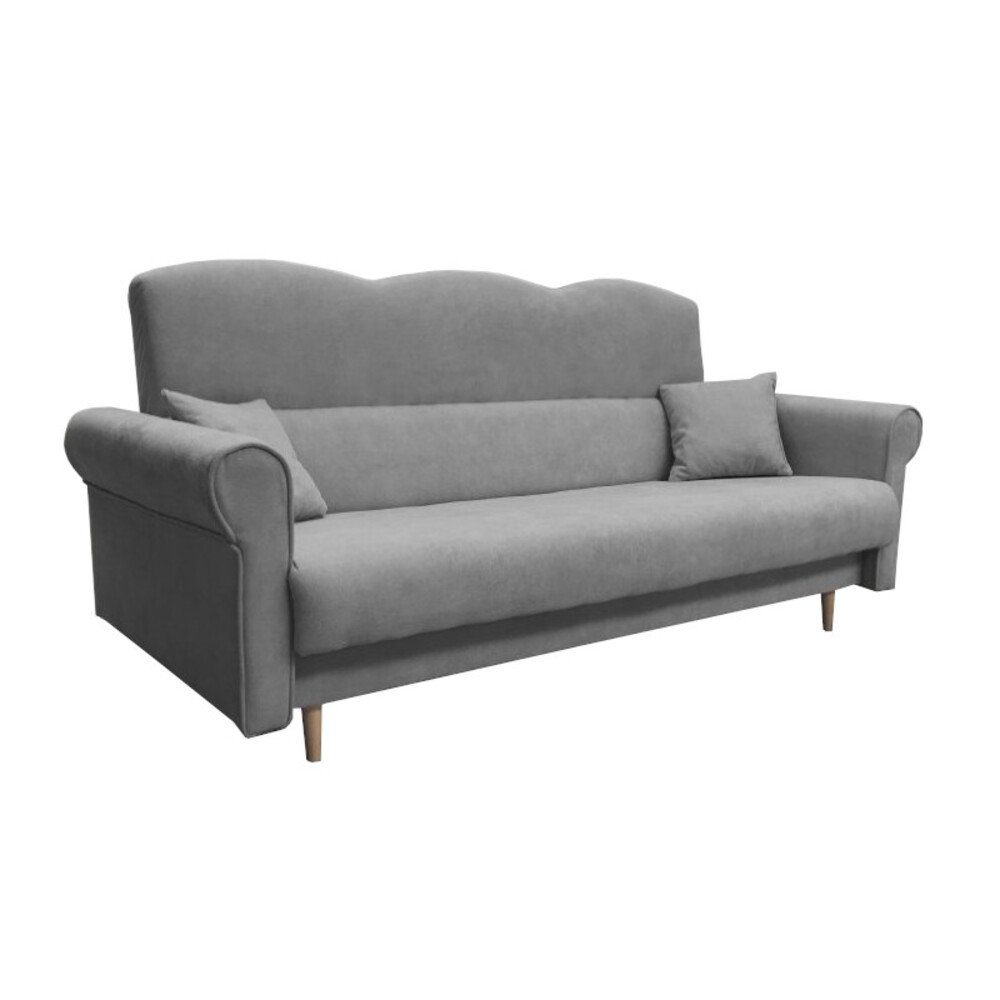 MOEBLO Schlafsofa TULIP, Kippsofa Sofa Klappsofa Bettfunktion Couch, mit Schlaffunktion und Bettkasten