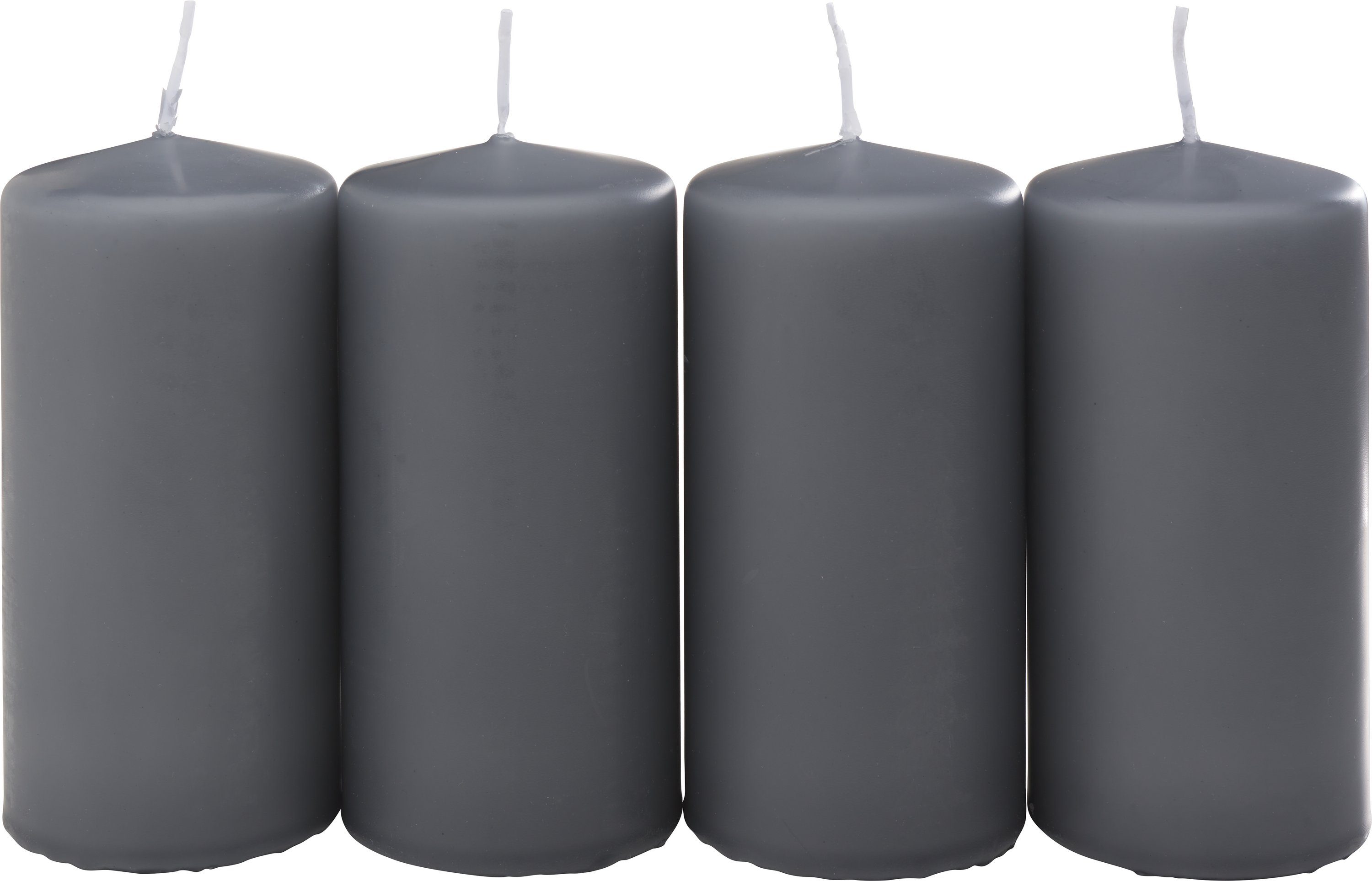 Wenzel Stumpenkerze Stumpenkerze, 4 Stück günstig online kaufen