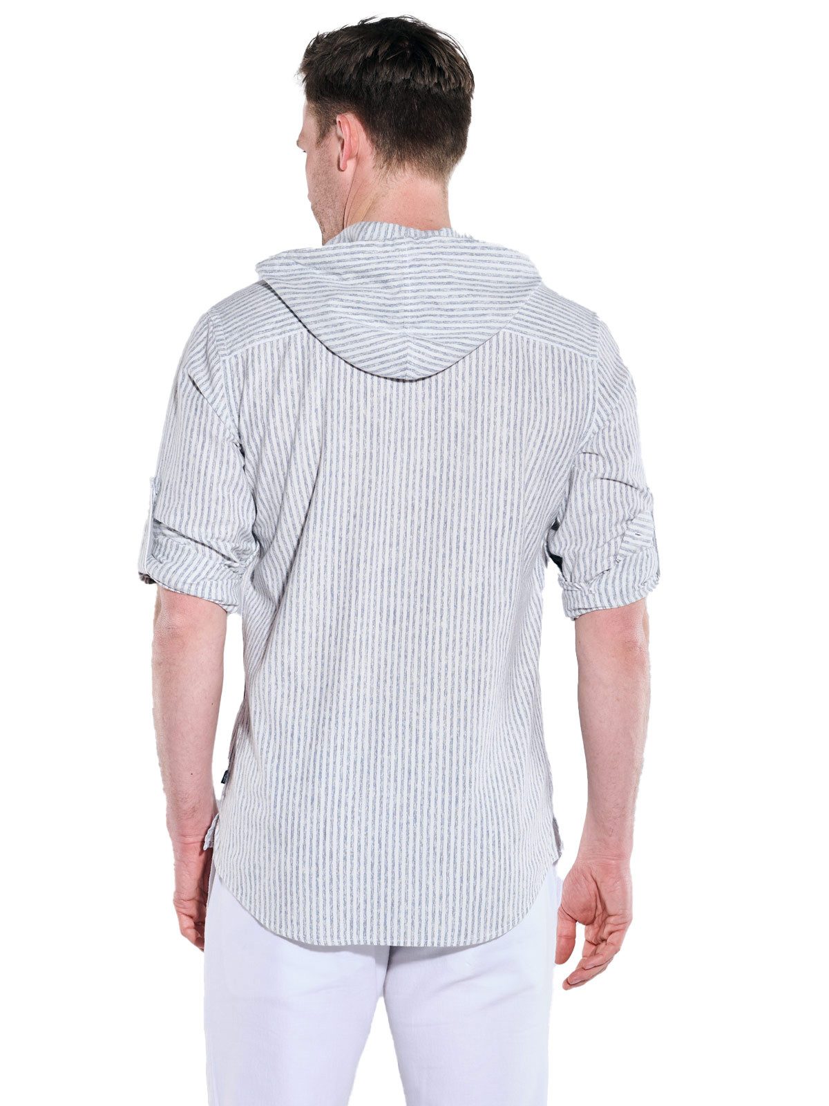 Engbers Langarmhemd Langarm-Shirt mit Leinenanteil günstig online kaufen