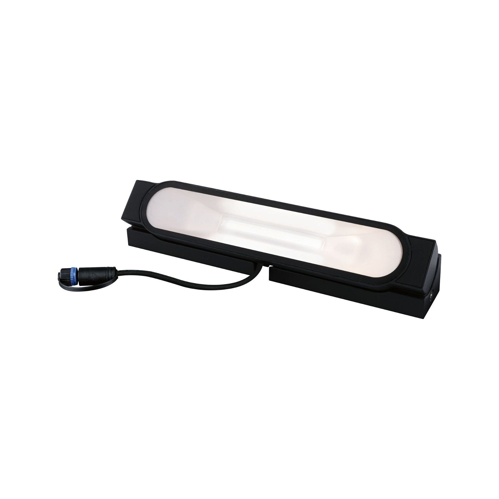 Paulmann LED Gartenstrahler Plug & Shine Wandfluter Ito Einzelleuchte IP67 3000K 6,1W Anthrazit, LED fest integriert, Warmweiß