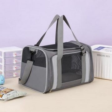 Fivejoy Tiertransporttasche Tiertransporttasche Tragbare, weiche Haustiertasche., Tragbare Falttasche bis 6,00 kg, Reise-Haustierhandtaschen
