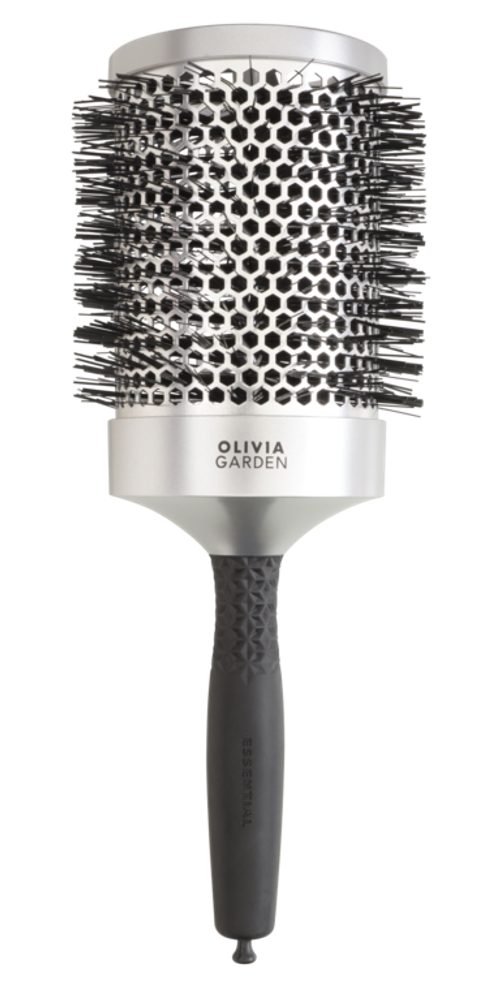 OLIVIA GARDEN Haarbürste Olivia Garden Essential Blowout Classic Zilver 85mm