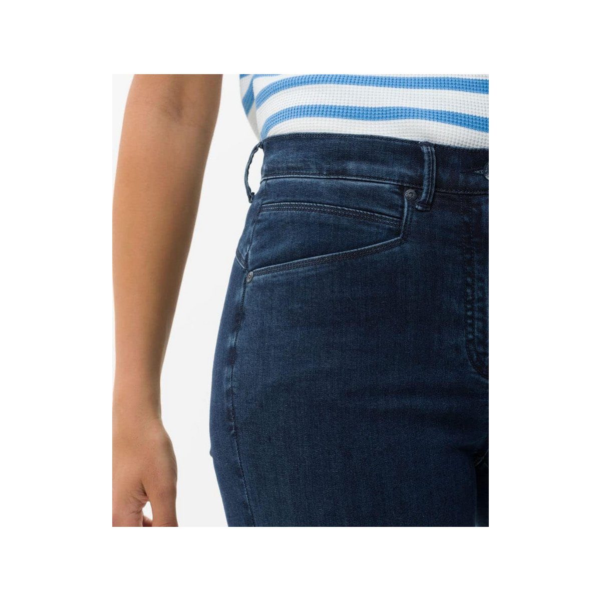 RAPHAELA uni blue dark 5-Pocket-Jeans Brax (1-tlg) BRAX by