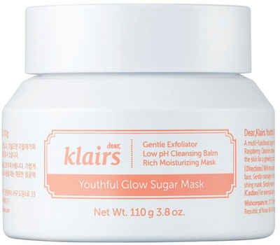 Dear Klairs Gesichtspeeling »Youthful Glow Sugar Mask«