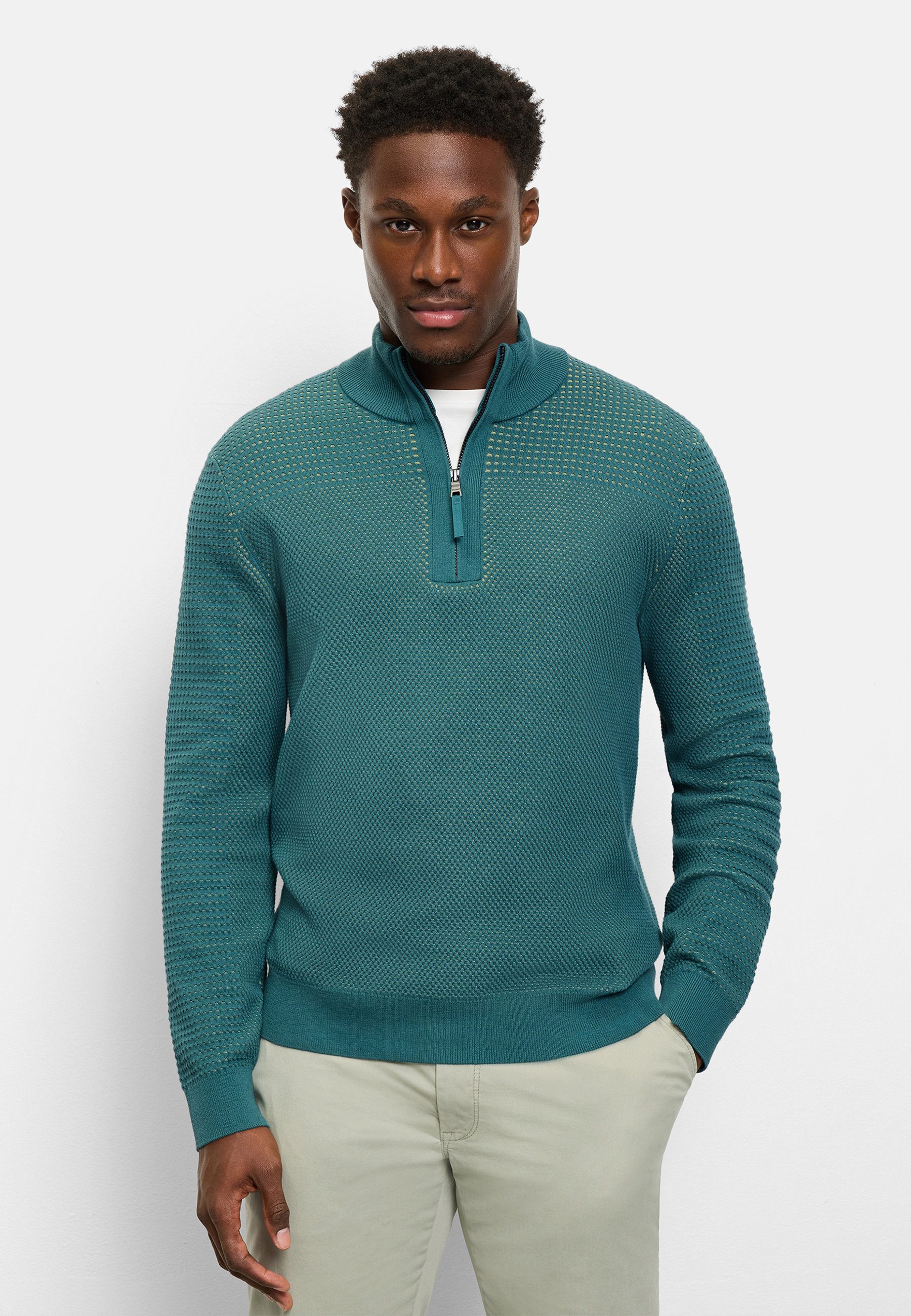 OLYMP Troyer OLYMP Casual Strick