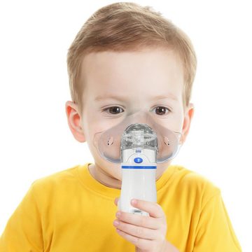 Randaco Mini-Inhalator Inhaliergerät Tragbar USB Inhalator Vernebler für Kinder Erwachsene, 3 Arten von Inhalationsmethoden
