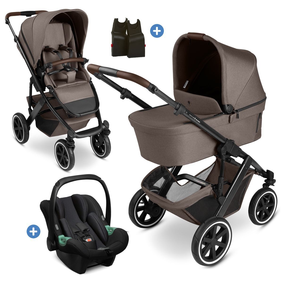 Kombi-Kinderwagen Salsa 5 Air inkl. - Pure - Nature