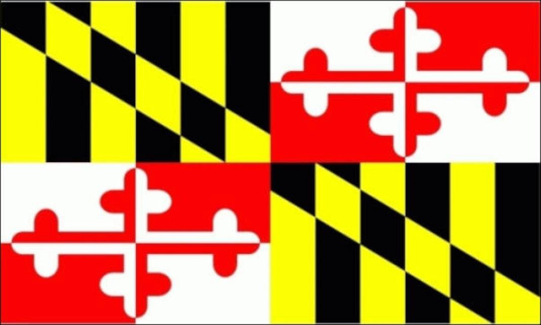 80 g/m² Maryland Flagge flaggenmeer