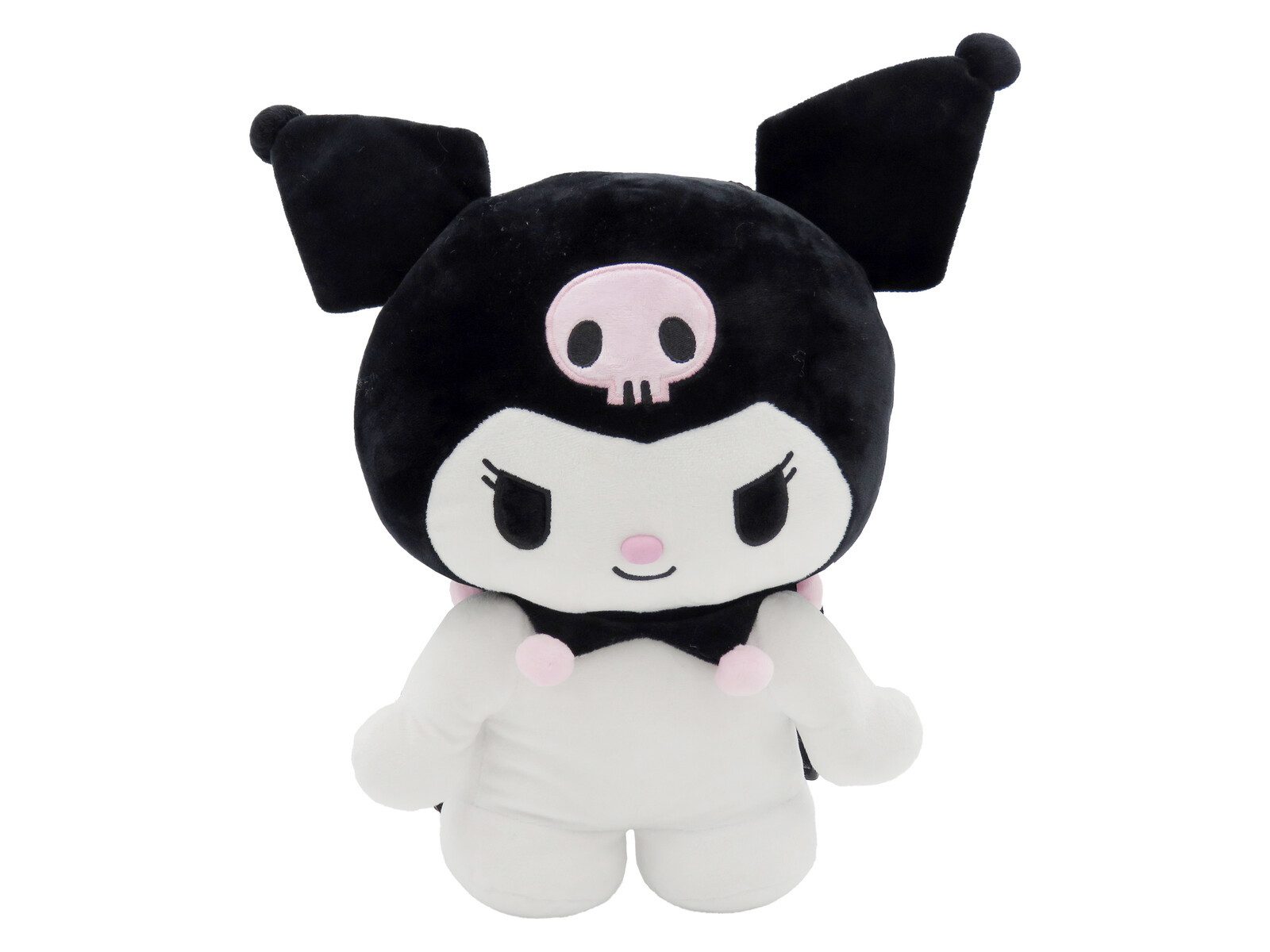 Hello Kitty Kinderrucksack - Kuromi Plüschrucksack kuschelig mit Reißverschluss (1-tlg)