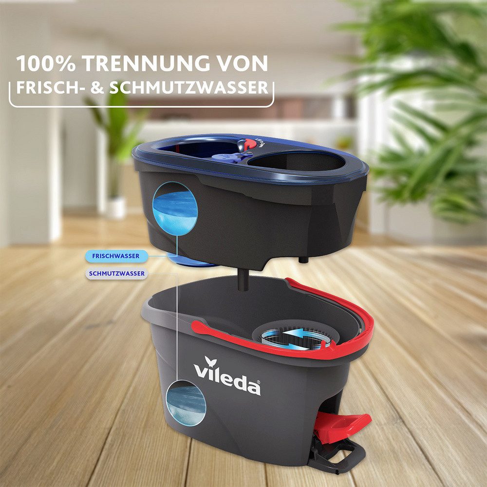 Vileda Staubbesen Vileda 178333 H2PRO Spin Mop Bodenwischer 1 St. – Bild 4 von 5