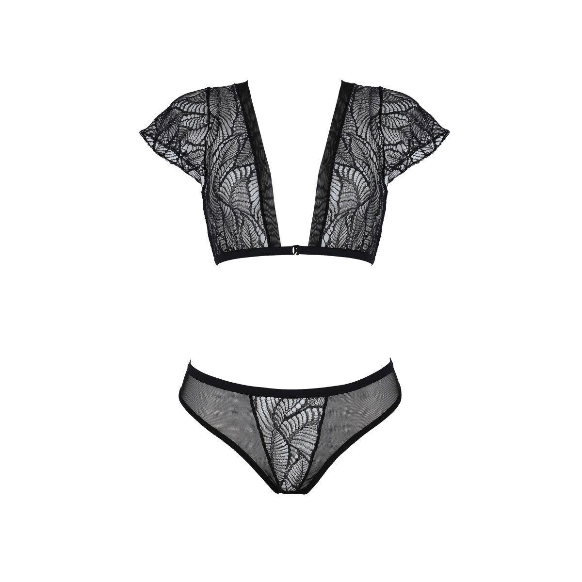 black ECO bikini - Collection PE Eco Passion Bustier (L/XL,S/M,XXL) Leafa