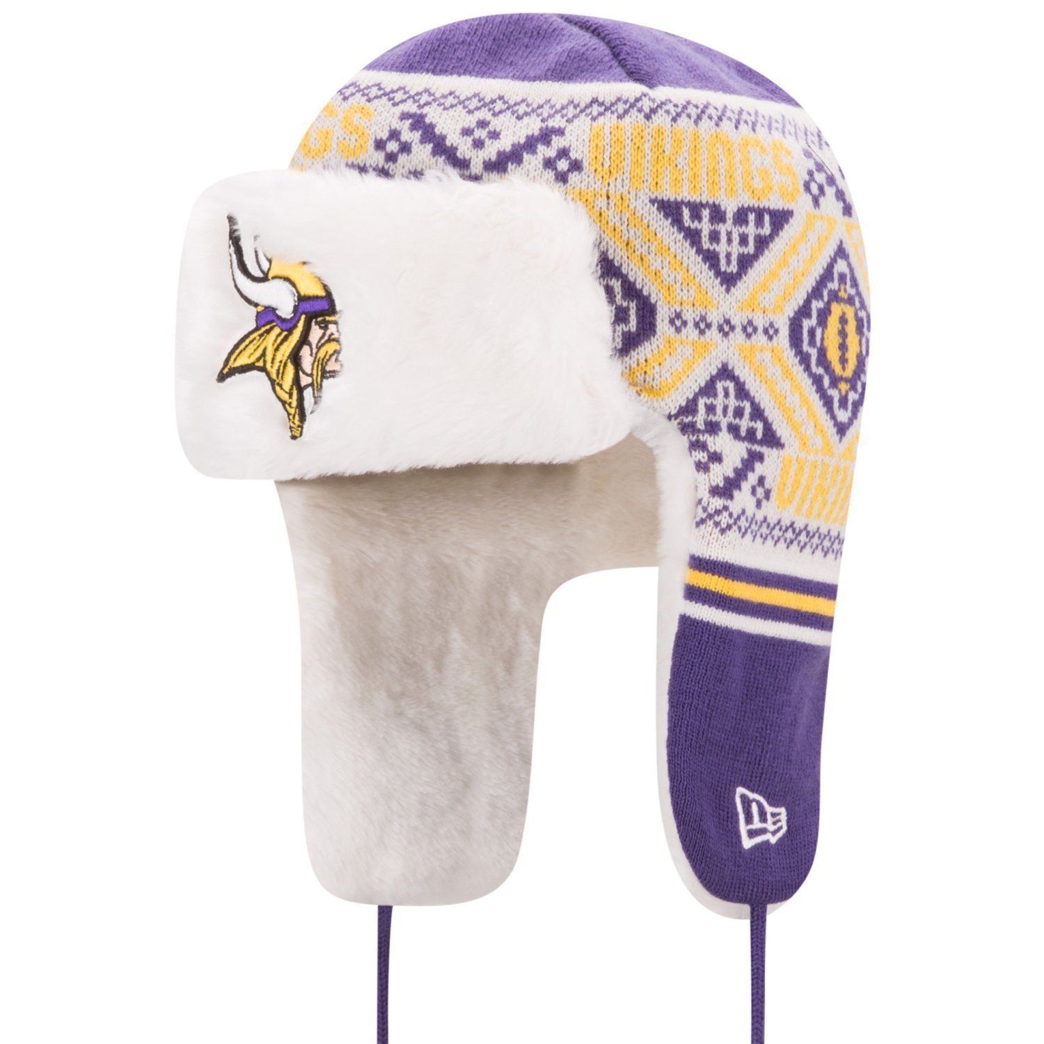 New Era Fleecemütze NFL Team mit Kunstpelz FESTIVE TRAPPER günstig online kaufen