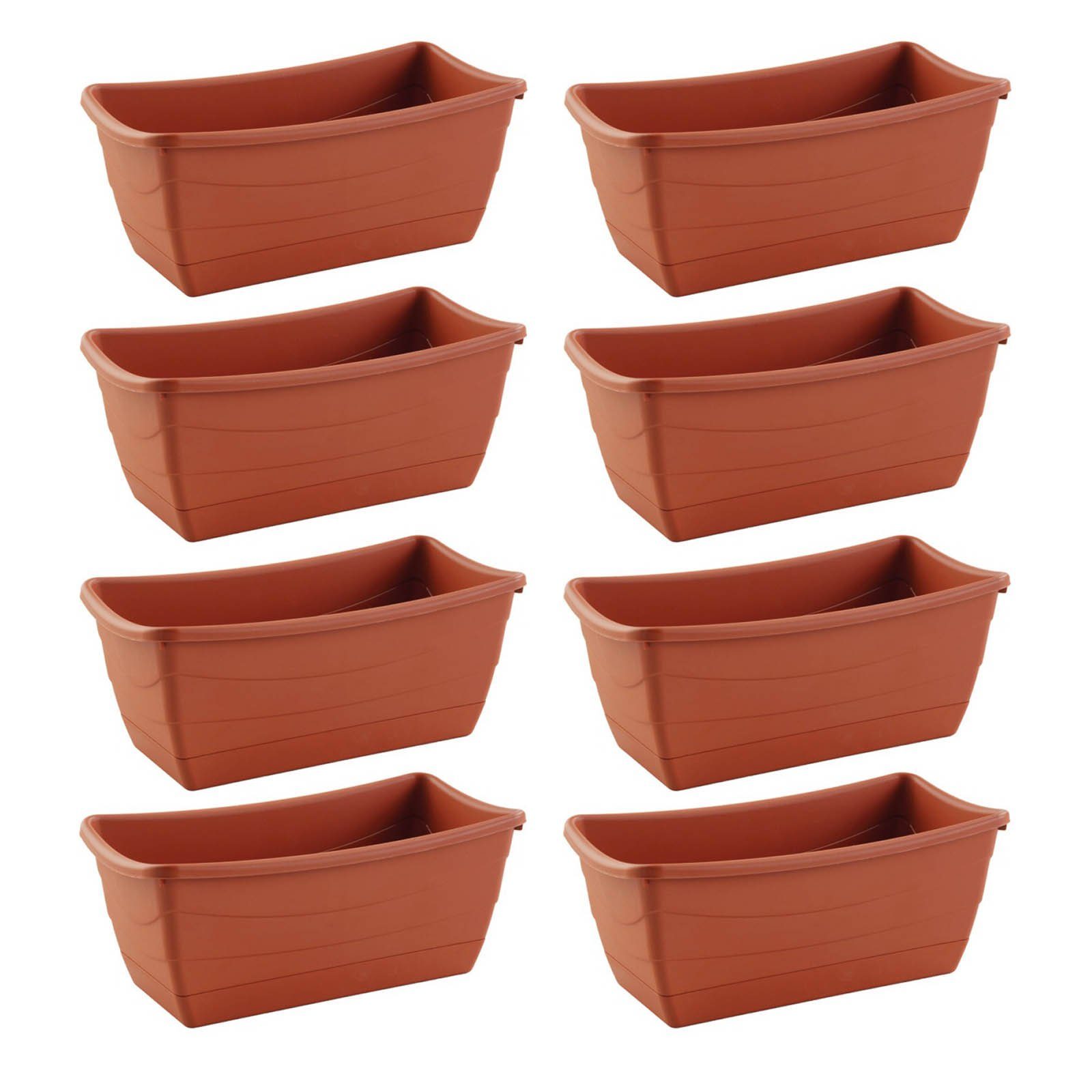 HAC24 Pflanzkübel Pflanzschale Blumenkasten Blumentopf Pflanzentopf günstig online kaufen