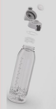 Sigg Trinkflasche SIGG Trinkflasche Total Clear ONE MyPlanet Anthracite 1.5 L