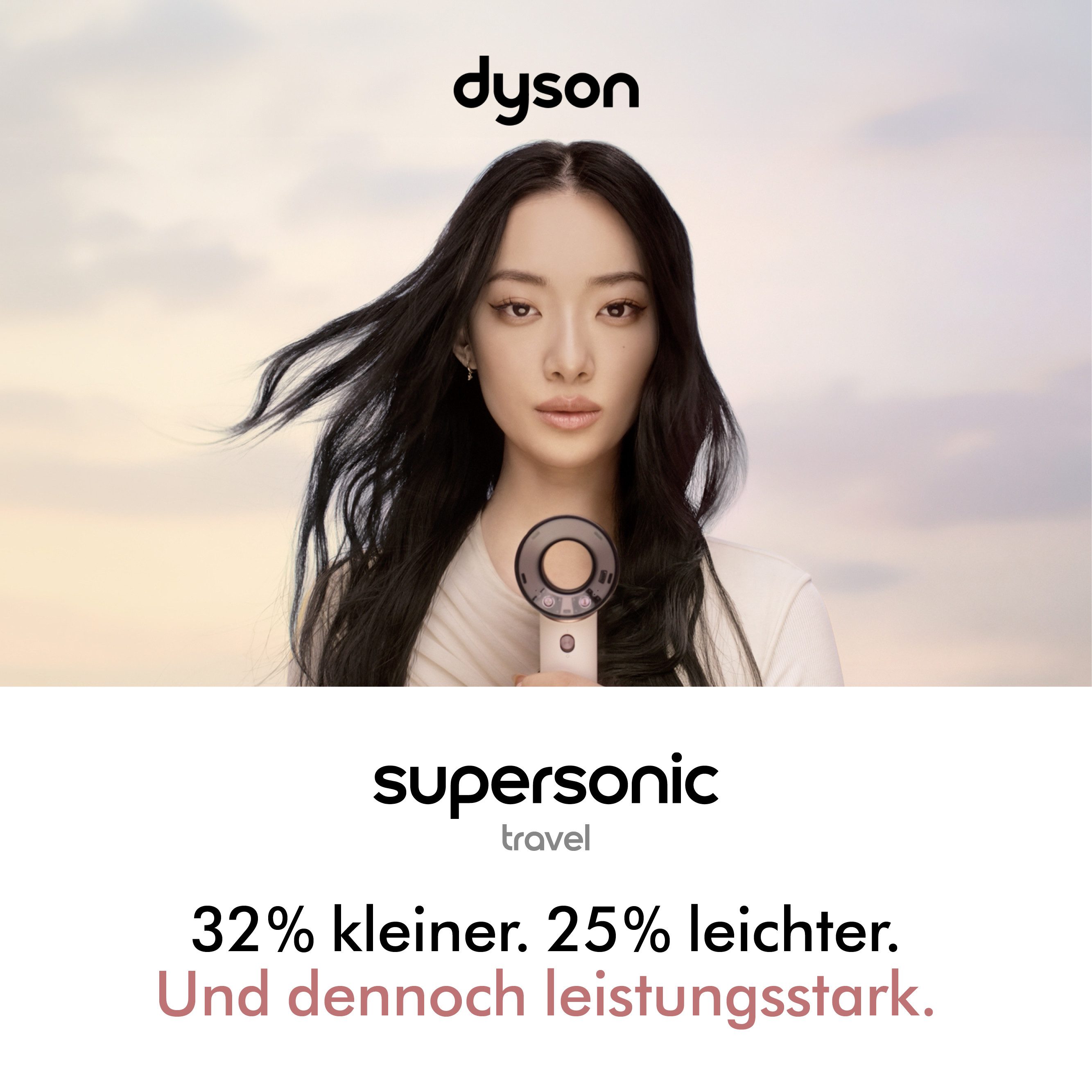 DYSON Haartrockner Dyson Supersonic Travel, 1200 W, perfekt für unterwegs, intelligente Temperaturregulierung