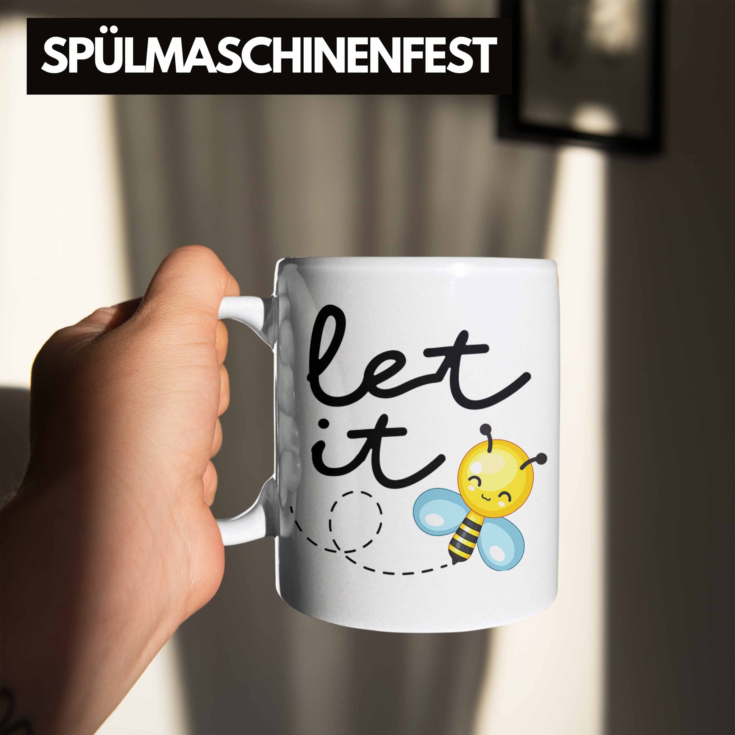 Bee Geschenkidee Tasse Grafik Spruch Trendation Geschenk Trendation Weiss Tasse Let Lustiger Imker It Bienen -