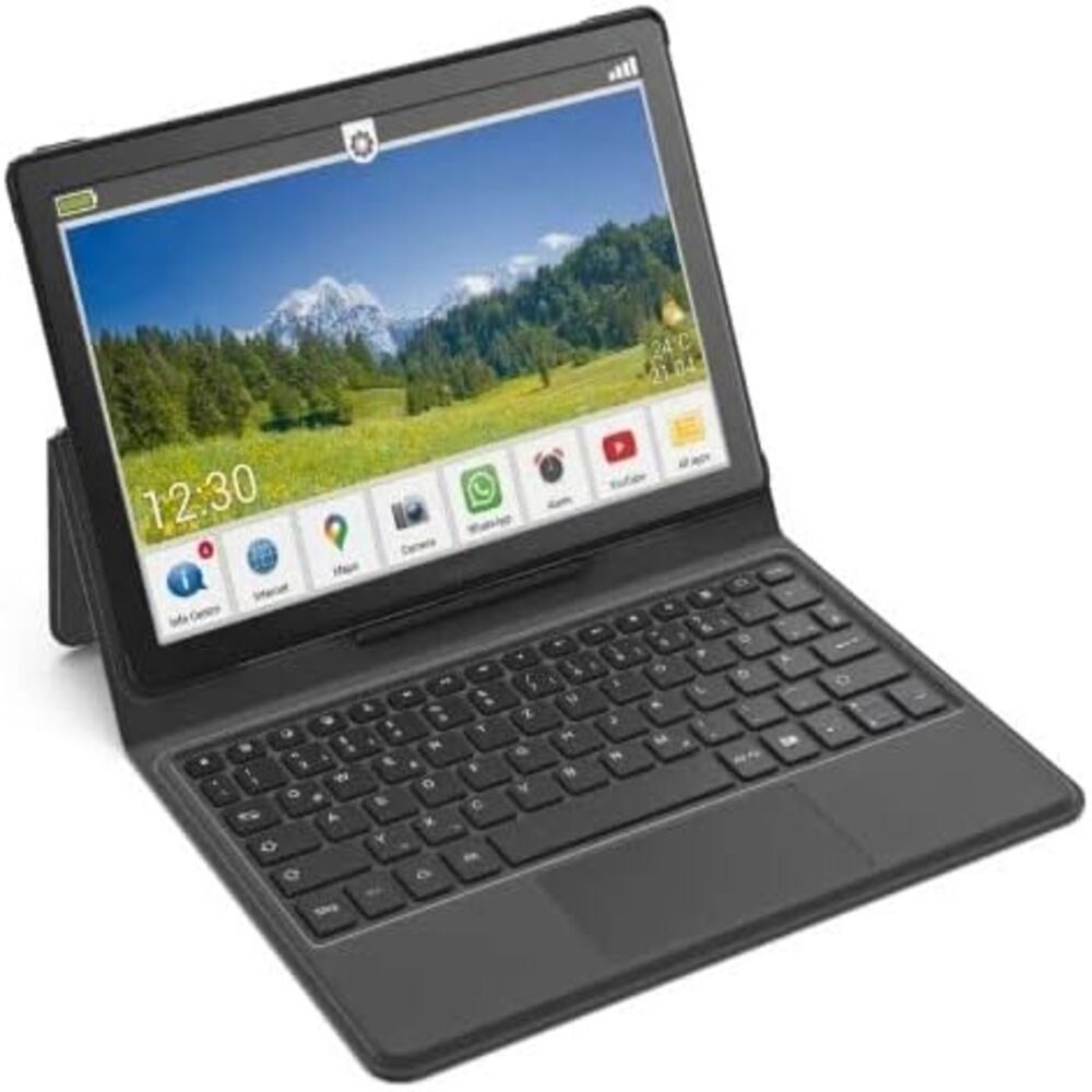 Emporia TAB1_001 Keypad + Tablet (16 GB, Linux, Mit lebendigem Display und verlängerter Akkulaufzeit)