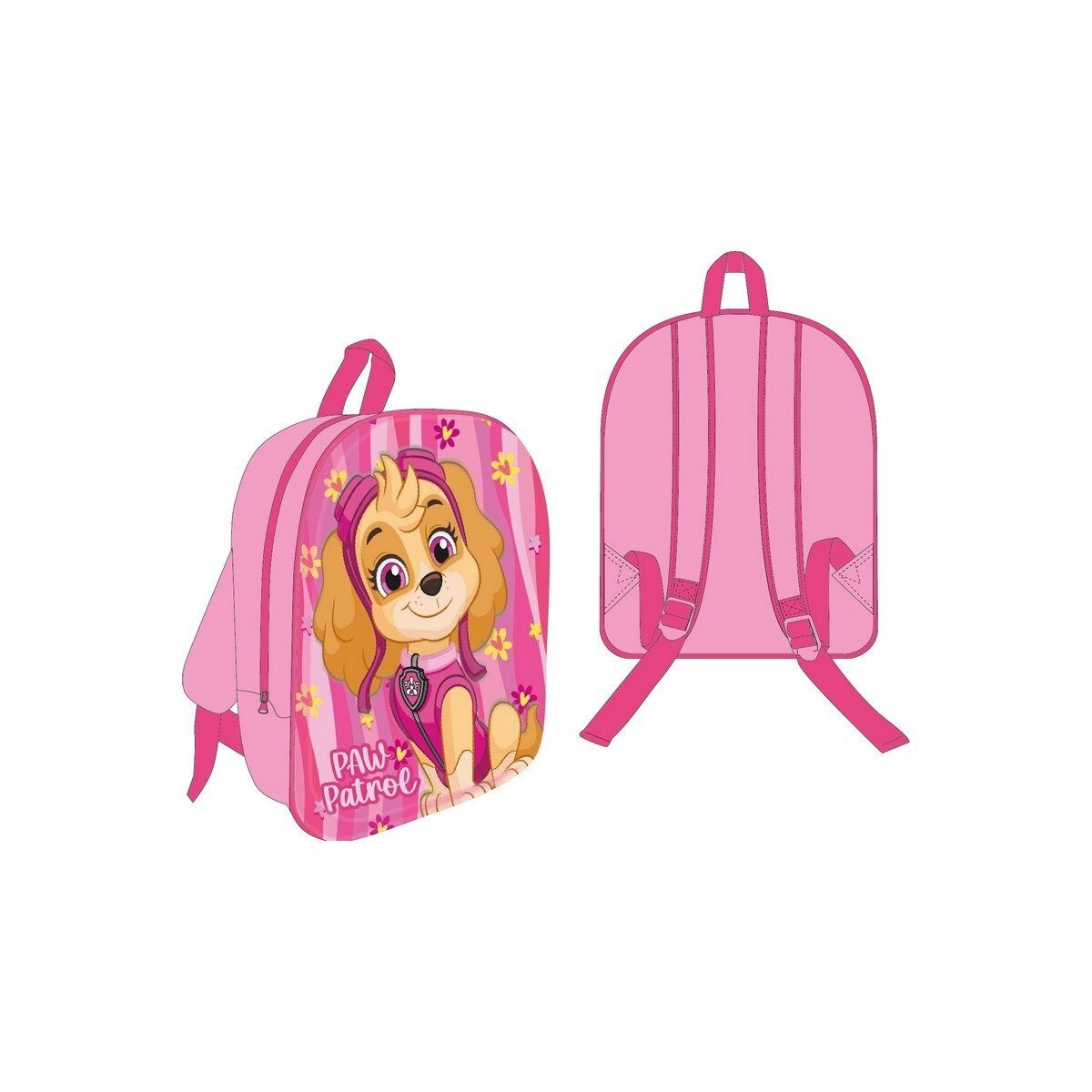 PAW PATROL Kinderrucksack Paw Patrol Skye 3D Rucksack Kinder – Tasche 30cm Mädchen (1-tlg)