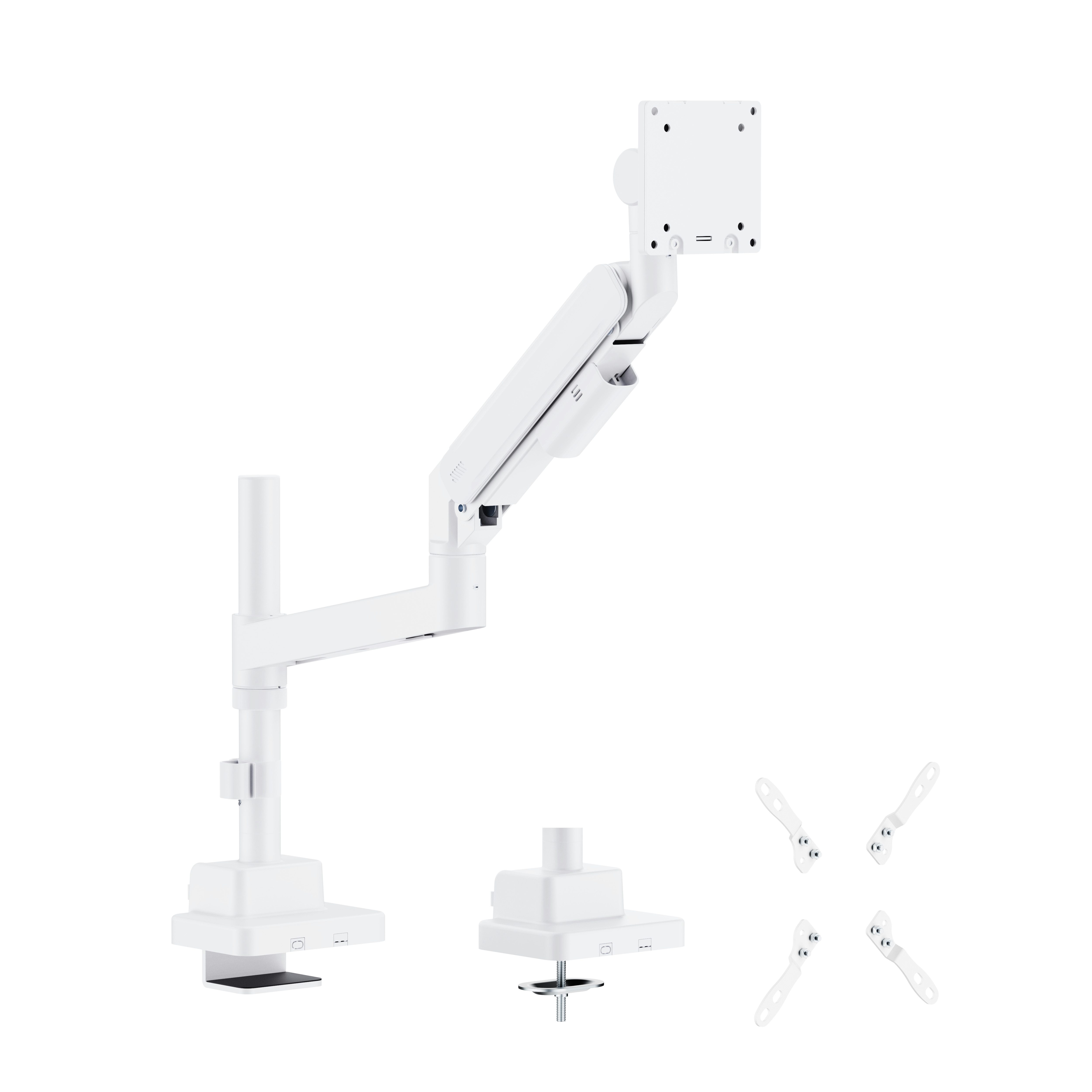 HALTERUNGSPROFI Monitor-Halterung Monitor-Halterung Office-GS812AEXWP, (bis 57 Zoll)