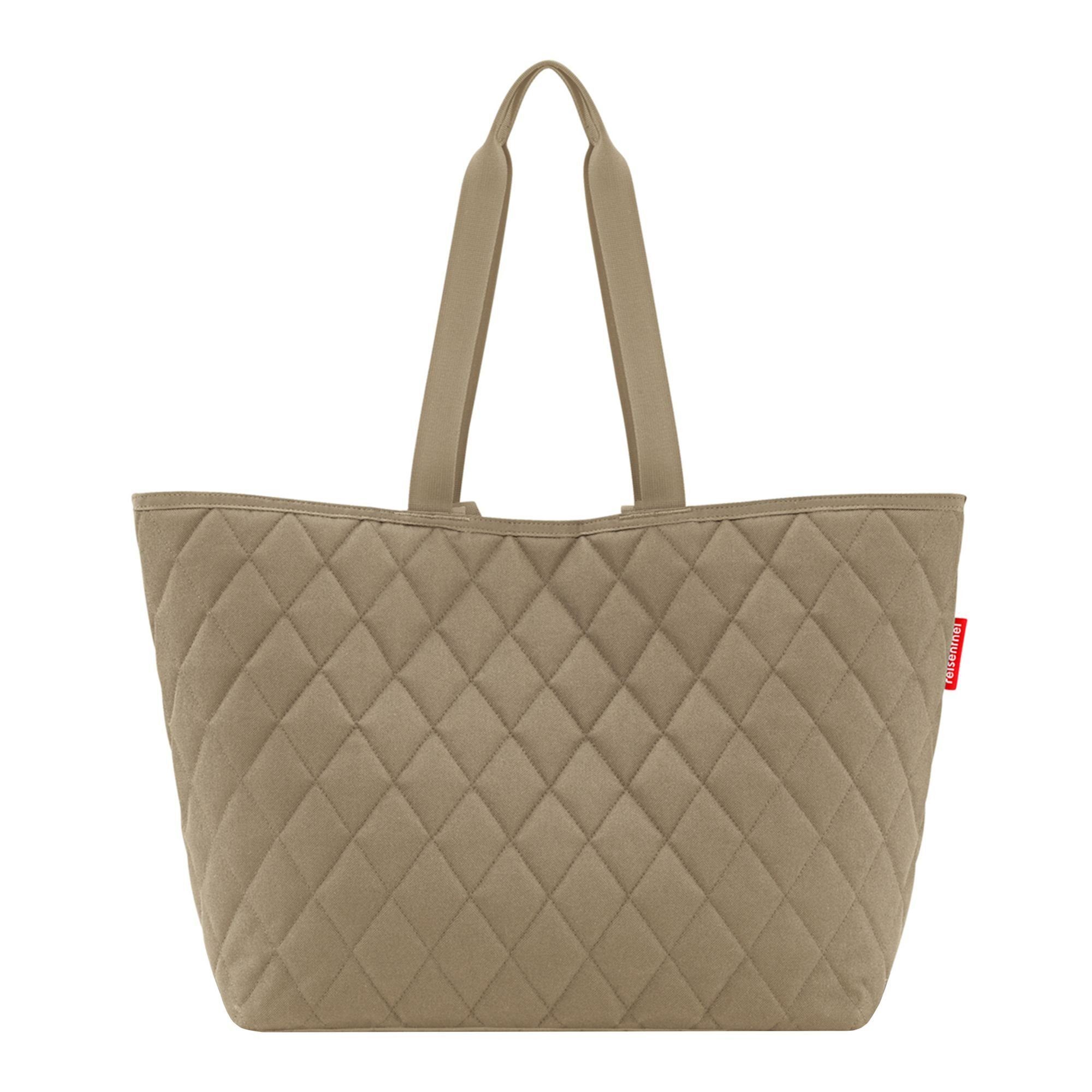 REISENTHEL® Shopper Shopping, Polyester rhombus olive