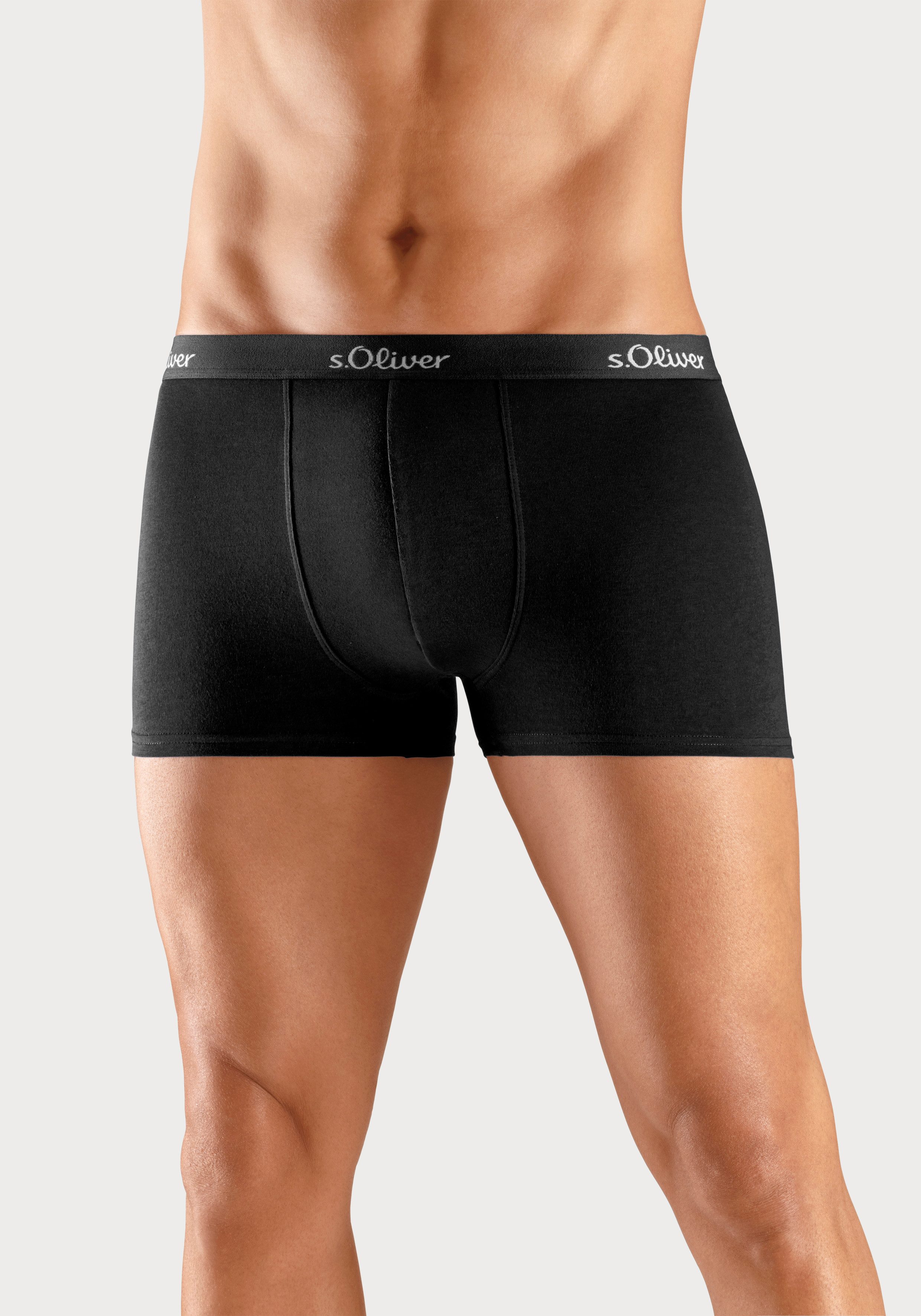 s.Oliver Boxer Boxershorts für Herren (3-St), günstig online kaufen