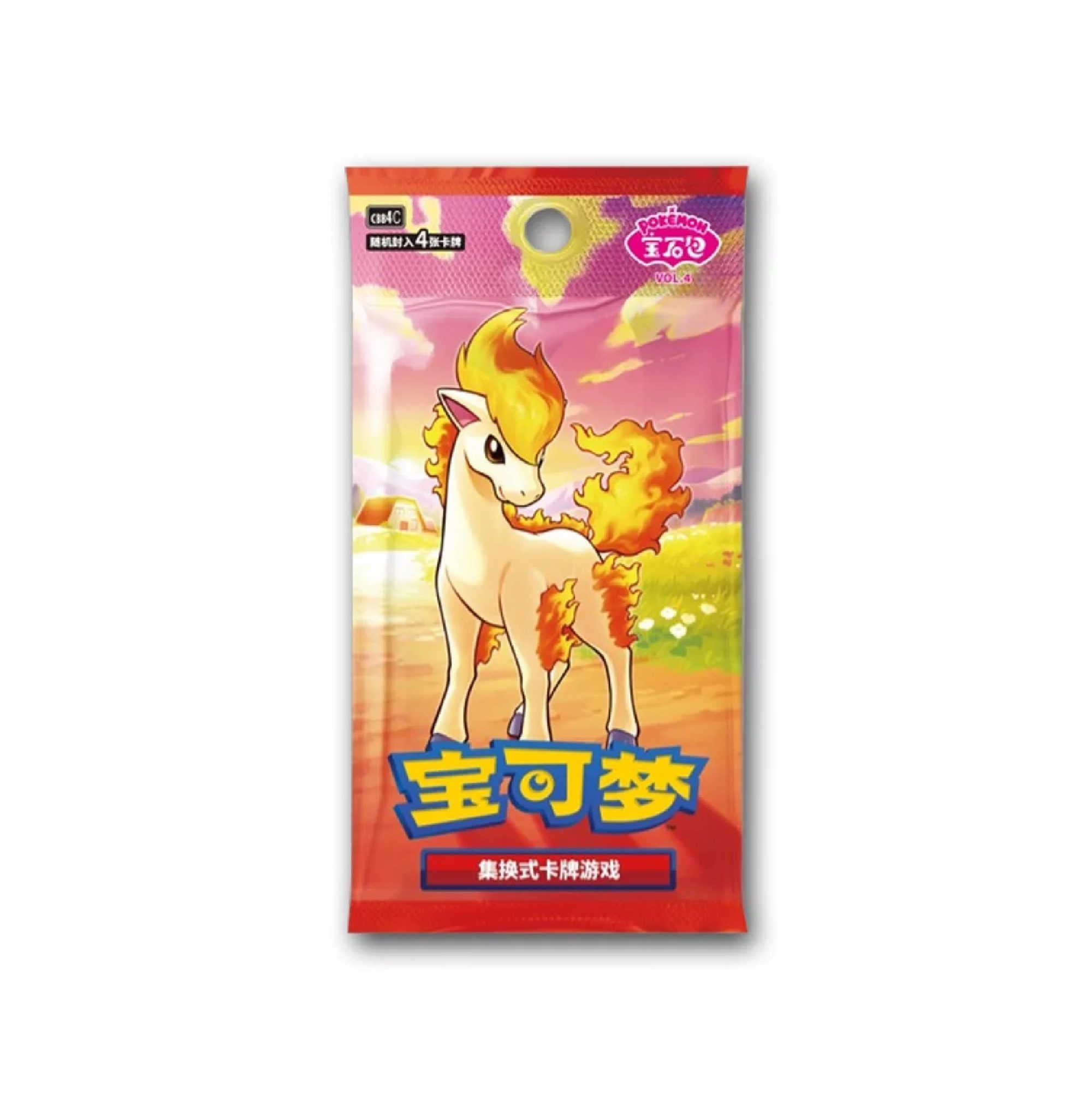 The Pokémon Company International Sammelkarte Pokemon - Gem Pack 4 - Booster (Chinesisch)