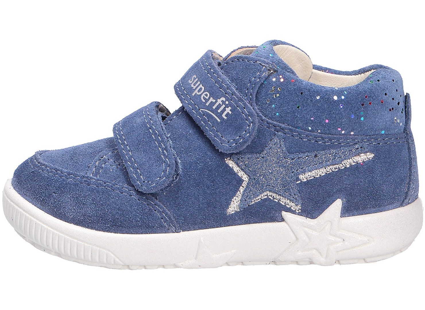 Superfit Superfit Mädchen Lauflernschuh blau Größe Schnürschuh