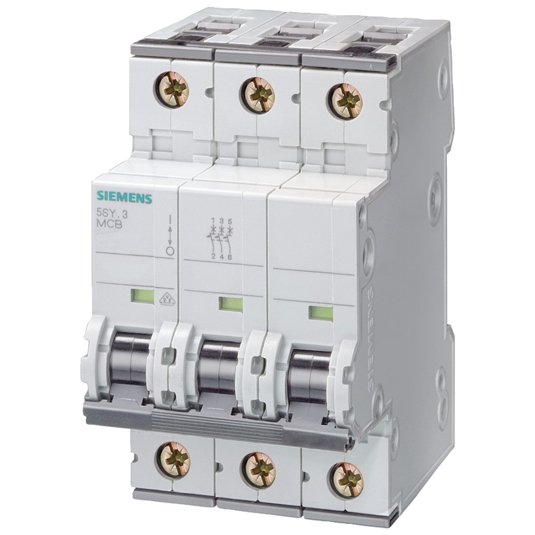 SIEMENS Schalter SIEMENS Leitungsschutzschalter 5SY4310-7, 400 V, 3-polig, C, 10 A