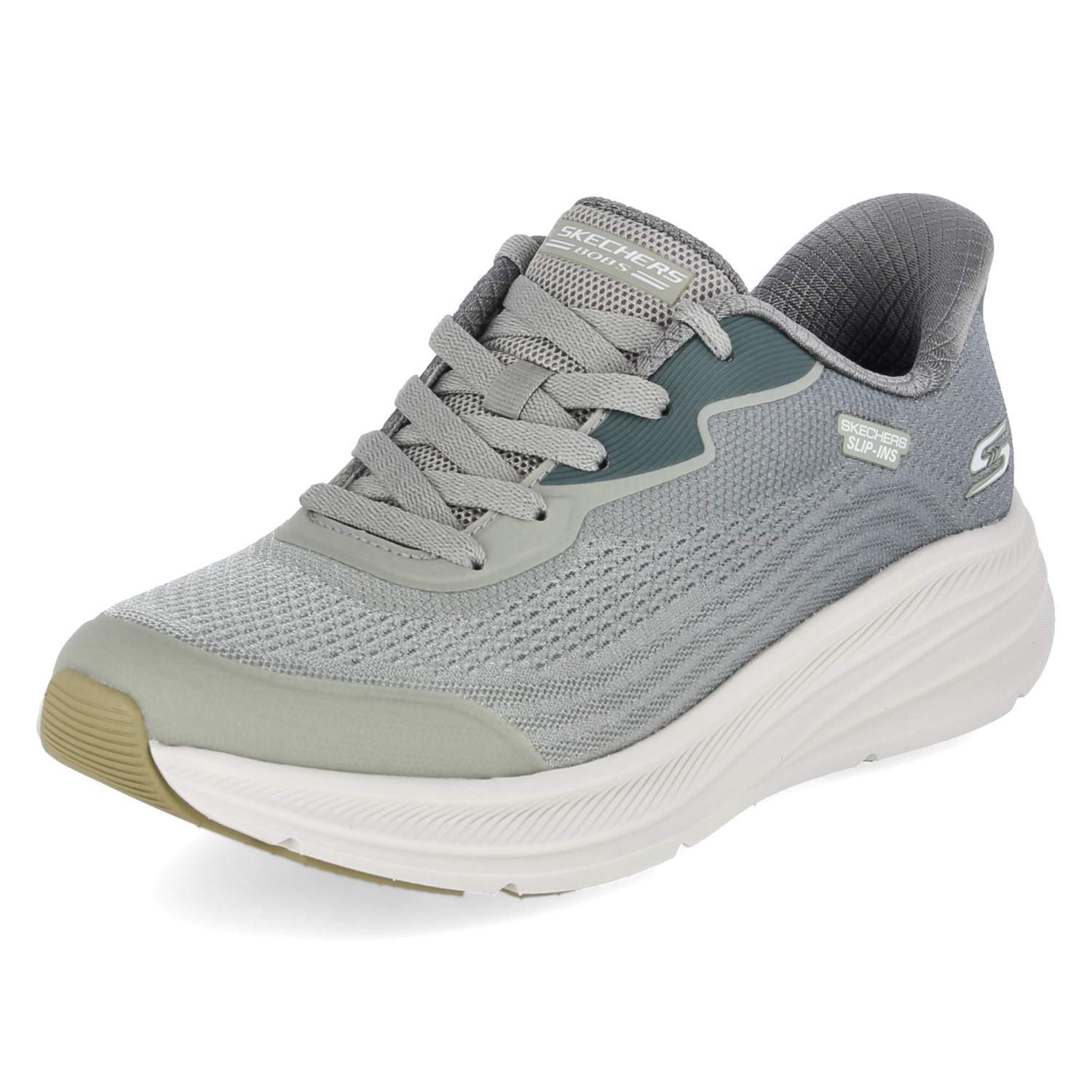 Skechers Skechers Sneaker Low 117760 OLV Damen Textil & Synthetik green Schnürschuh – Bild 2 von 5