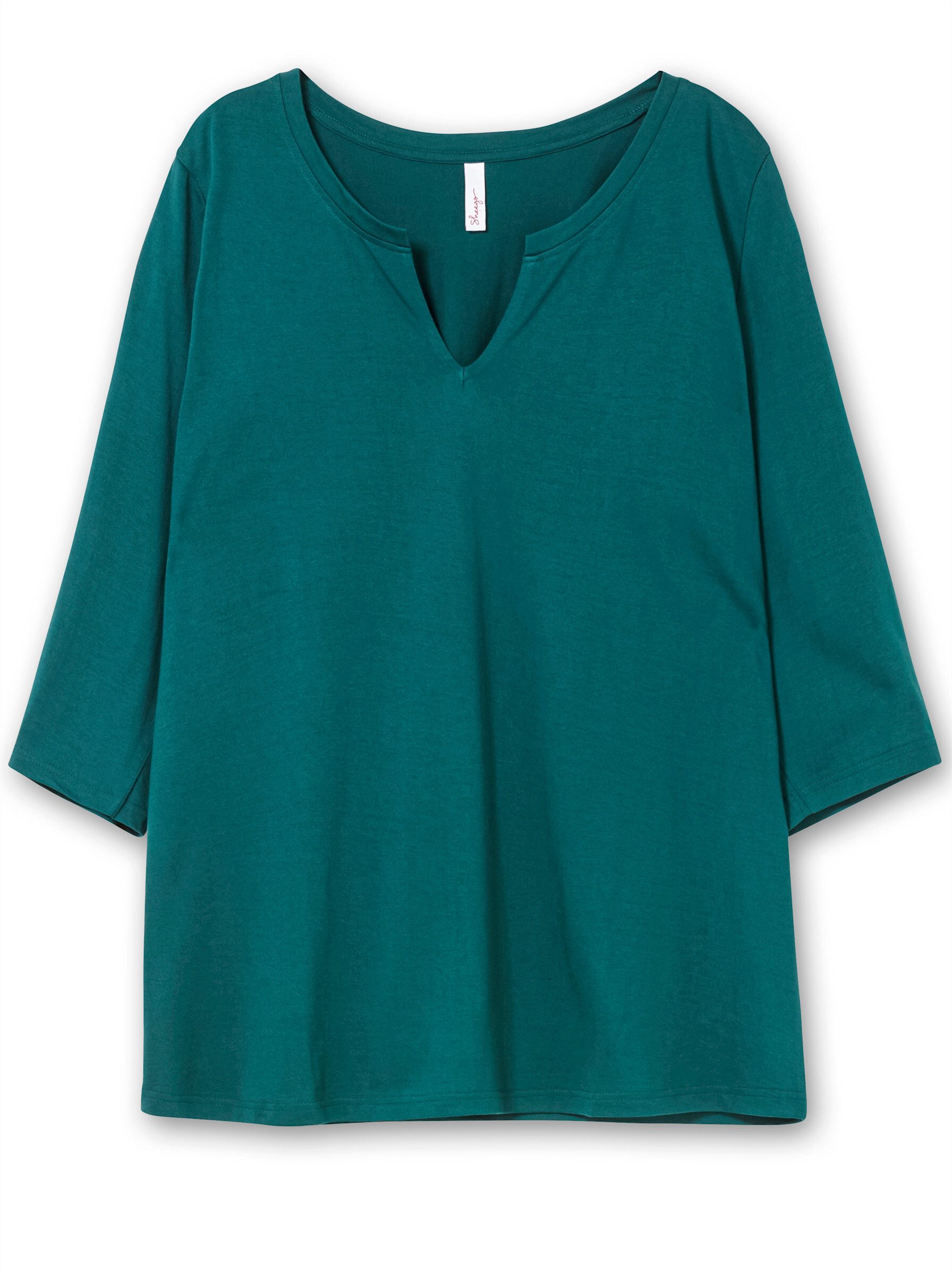 3/4-Arm-Shirt Große Größen