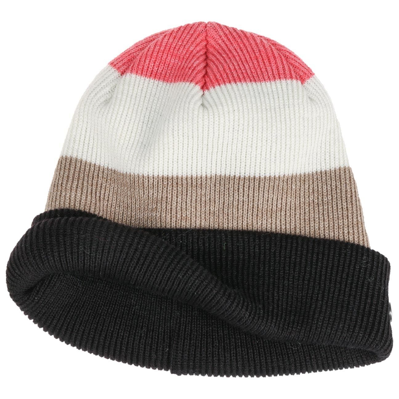 (1-St) mit in Beanie apricot Germany Lierys Made Wollmütze Umschlag,