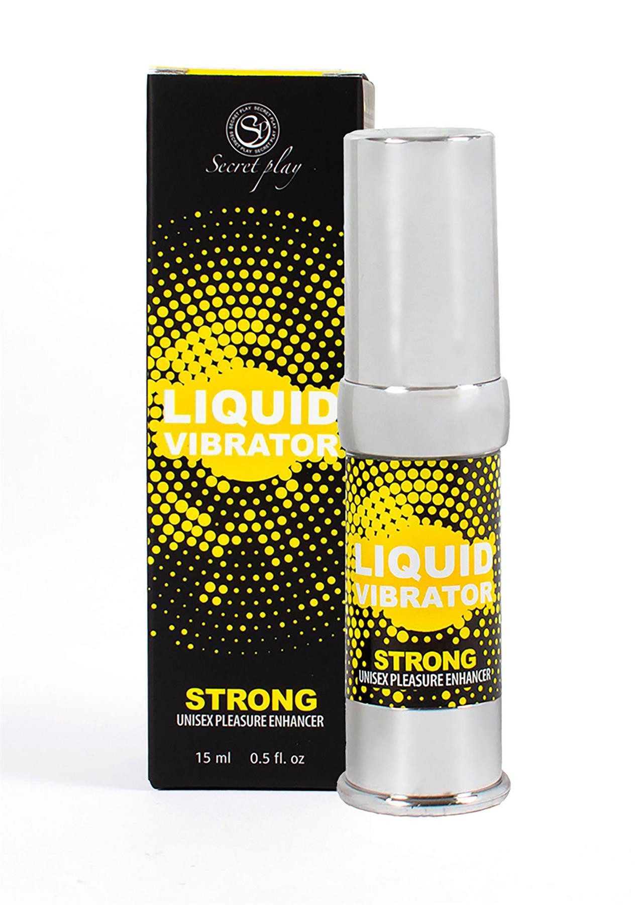 Stimulationsgel 15 ml - Secret Play - Liquid Vibrator Strong - -