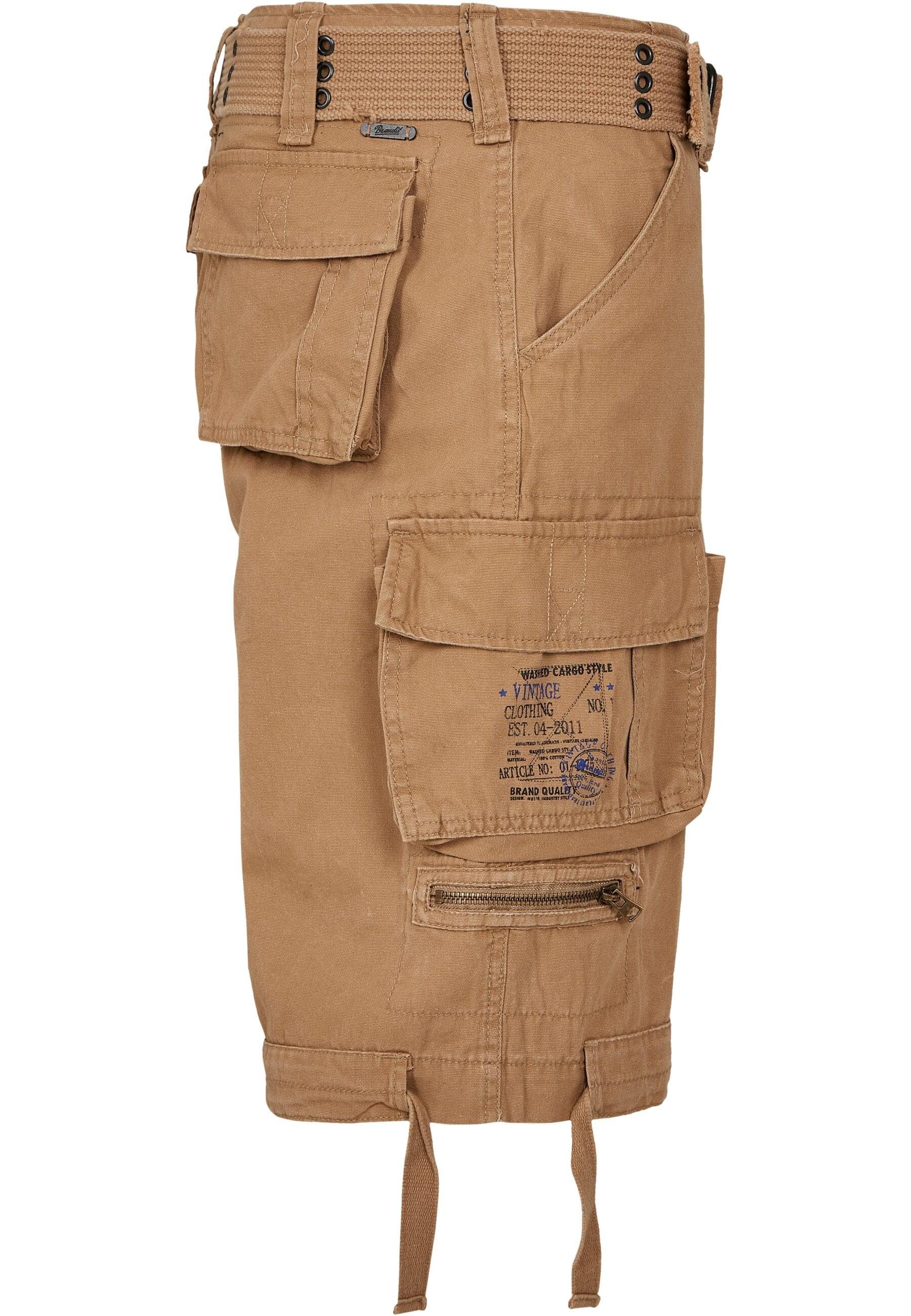 Brandit Stoffhose Herren Vintage (1-tlg) Savage beige Shorts Cargo