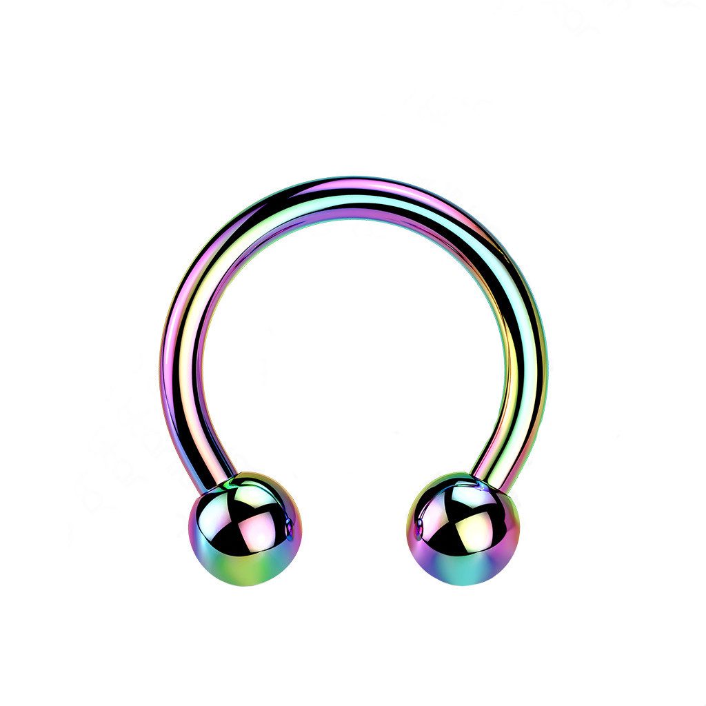 Taffstyle Nasenpiercing Titan G23 Lippenpiercing Hufeisen günstig online kaufen