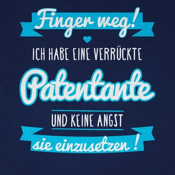 Shirtracer T-Shirt Ich habe eine verrückte Patentante (1-tlg) Patentante Kind