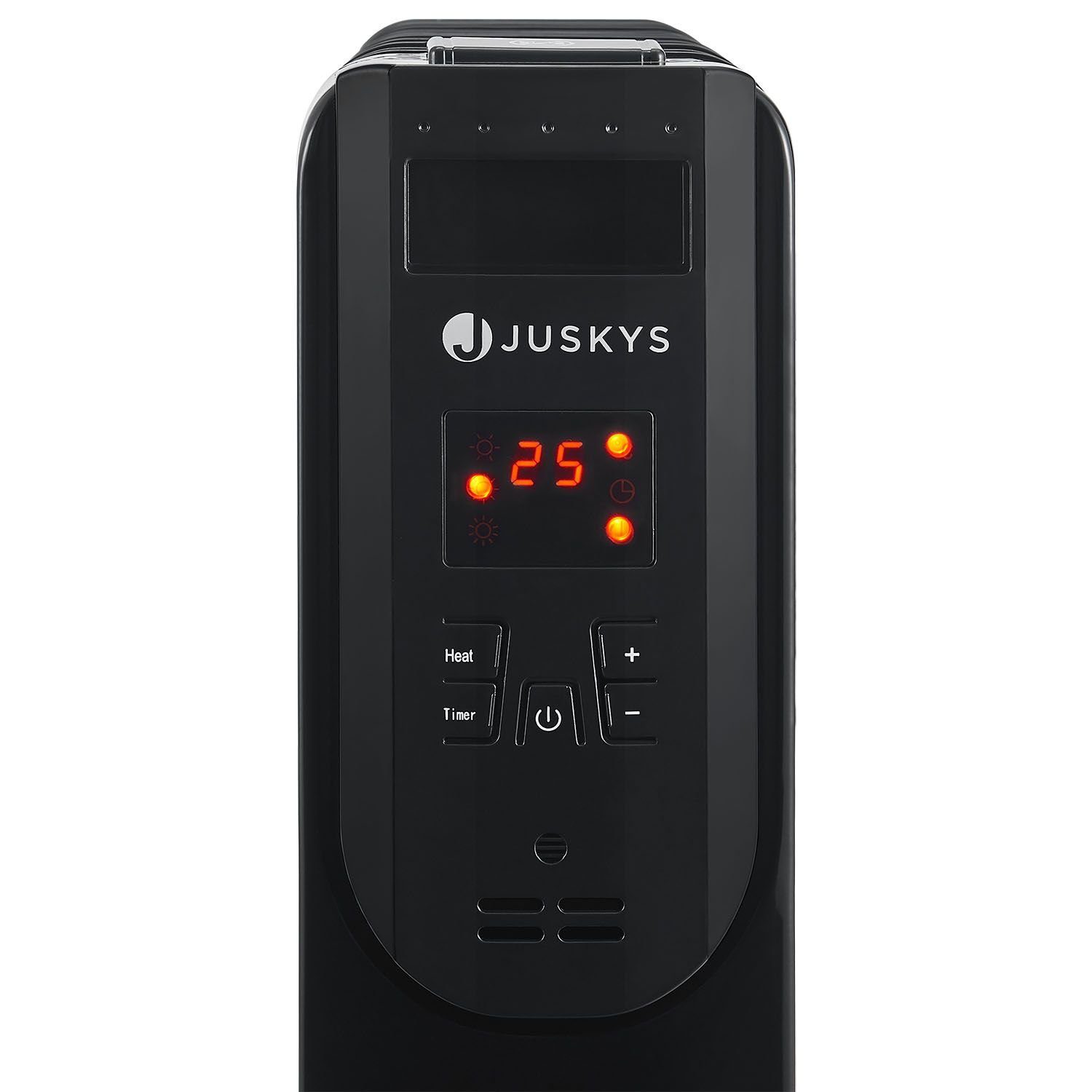 Juskys Ölradiator OH120BL3, Überhitzungsschutz, Rippen, 2000 Kabelhalterung Heizstufen, 9 3 W