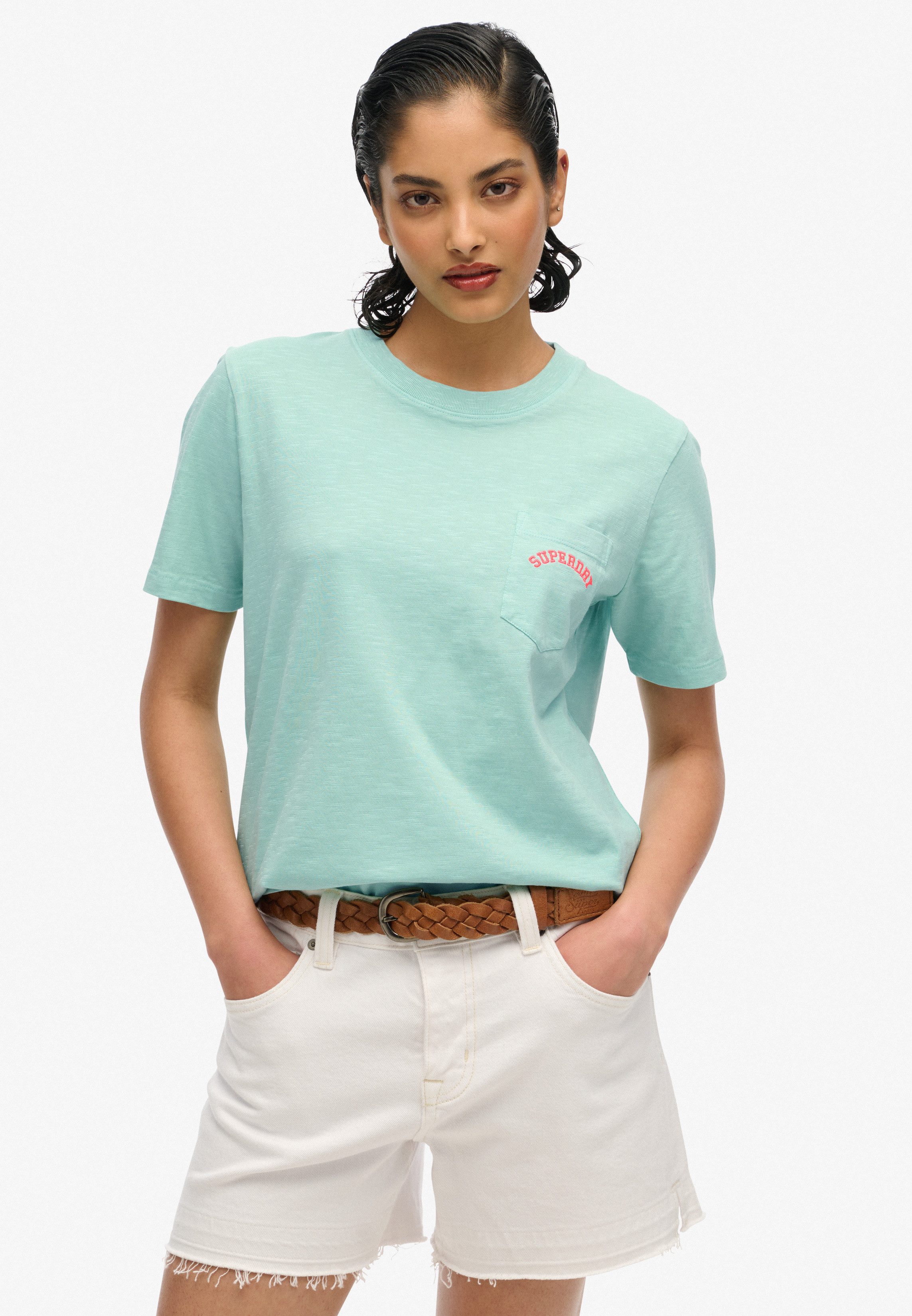 Superdry T-Shirt ESSENTIAL LOGO GD POCKET günstig online kaufen