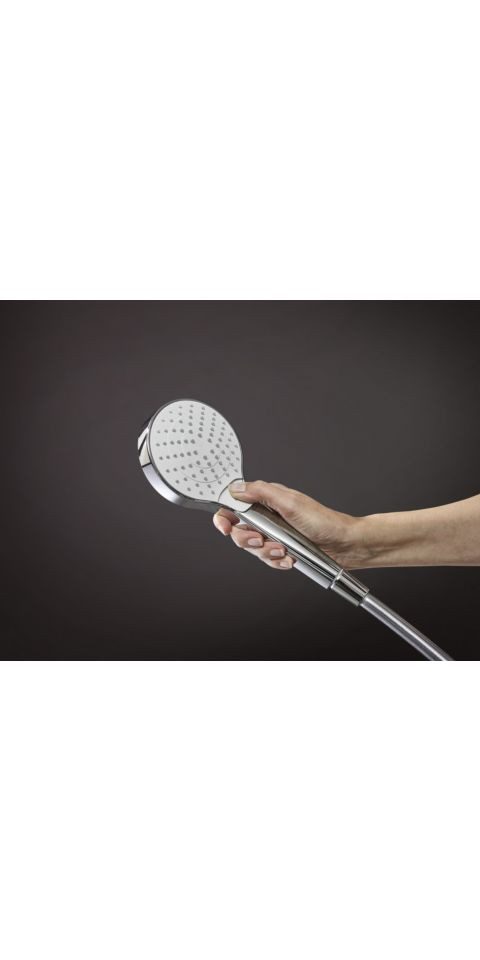 Hansgrohe Croma Select S Handbrause Vario EcoSmart 9 l/min Weiß/Chrom günstig online kaufen