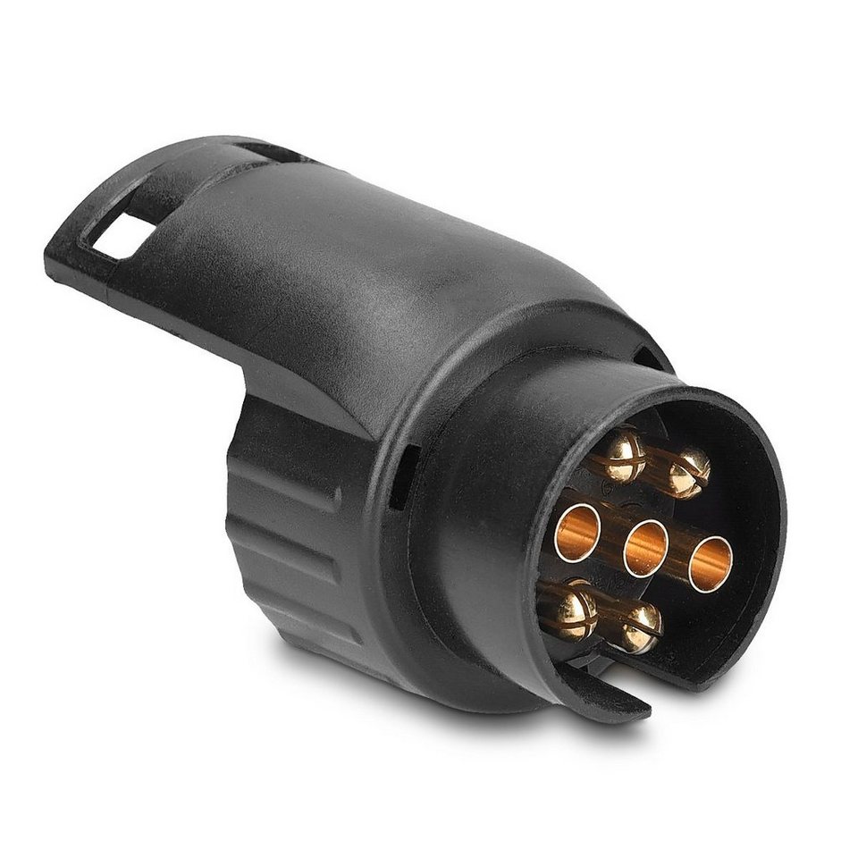 Navaris Etui, Trailer Adapter 7 zu 13 Pin - 12 V Adapter für Auto  Anhänger-Kupplung Steckdose 7-polig auf Anhänger Stecker 13-polig - Adapter  7 auf 13