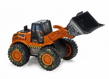 Bubble-Store Spielzeug-Bagger Baufahrzeug, (Friktionsantrieb), Spielzeug Bagger mit Licht Ton