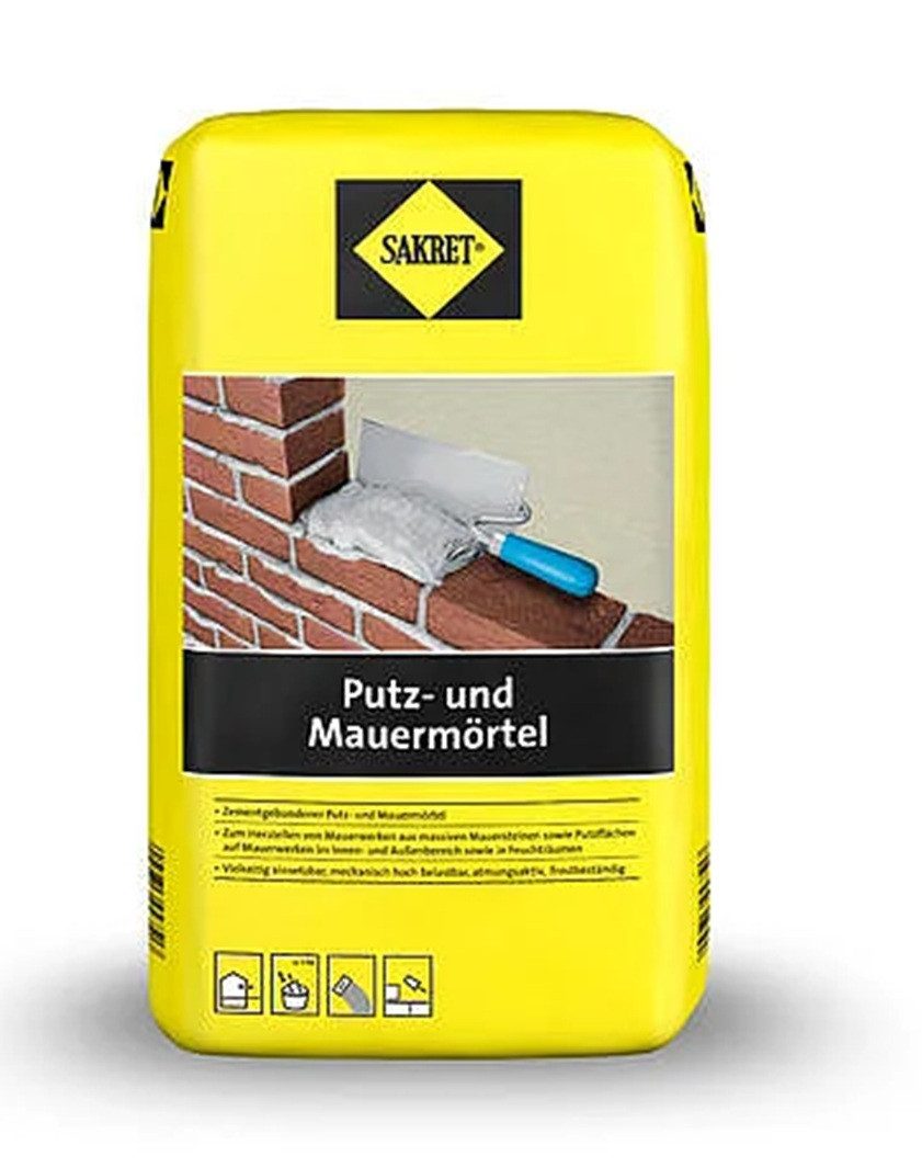Sakret Fugenmörtel SAKRET Putz-/Mauermörtel BM-PM 10 kg