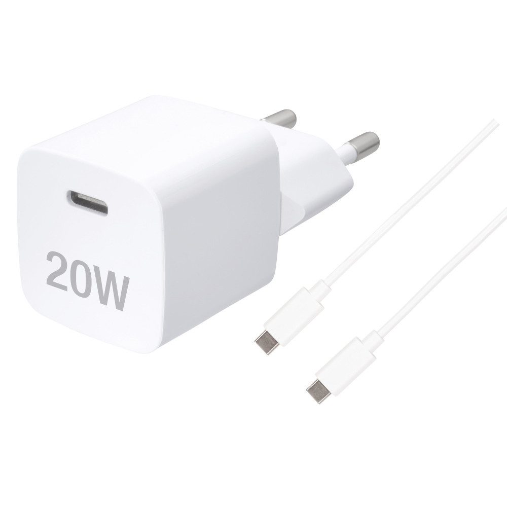 Vivanco Super Fast Charger Set, Power Delivery 3.0, Schnellladegerät inkl. USB-Ladegerät