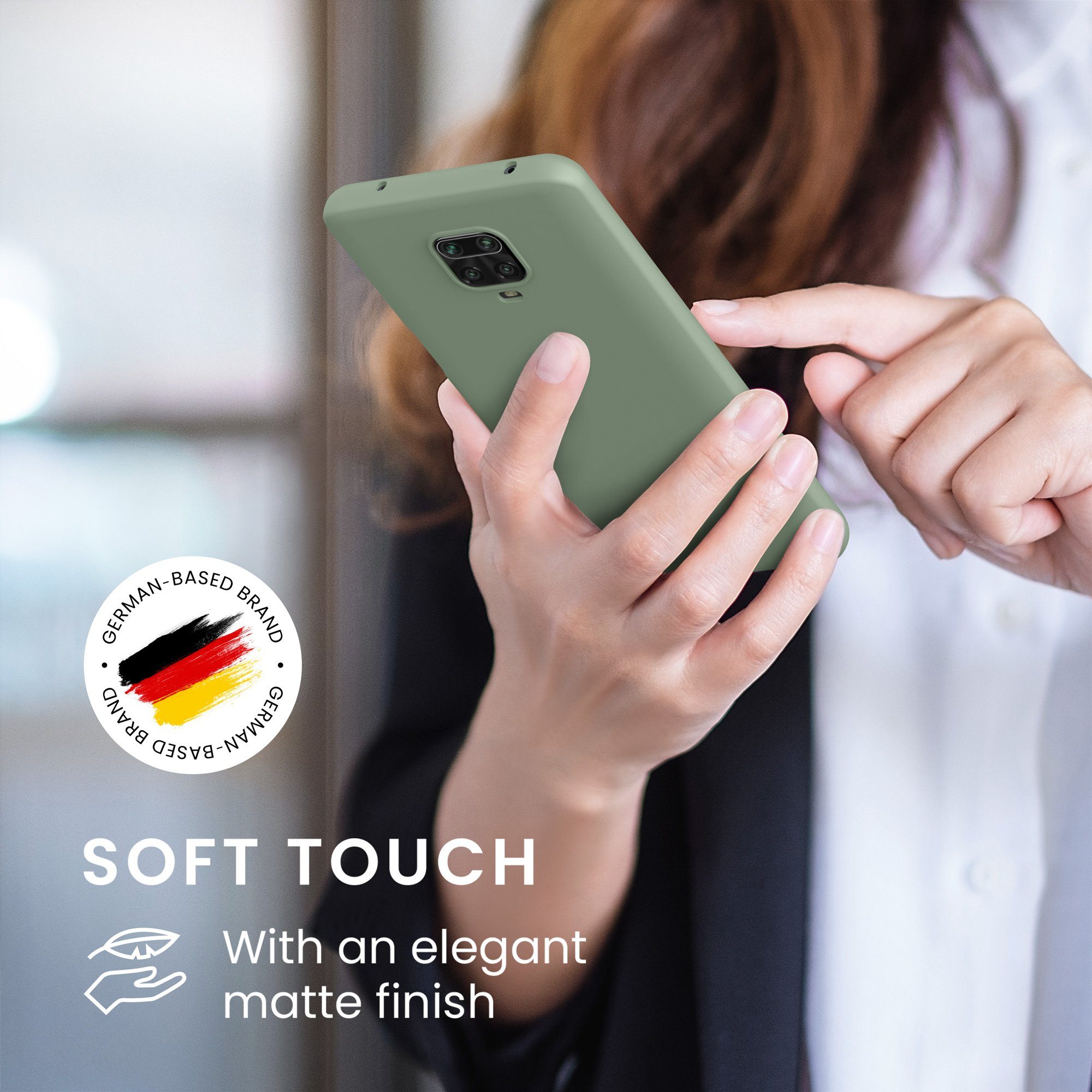 kwmobile Handyhülle Hülle für Xiaomi Redmi Note 9S / 9 Pro / 9 Pro Max, Hülle Silikon - Soft Handyhülle - Handy Case Cover – Bild 4 von 5