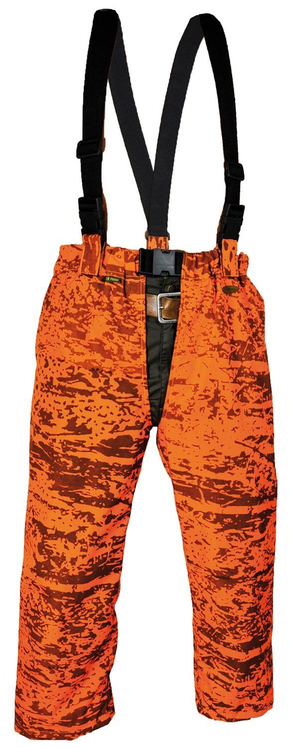 Hubertus® Hunting Beinlinge Signal-Beinlinge orange/oliv Jagd-Beilinge Drückjagd, Treibjagd NEU