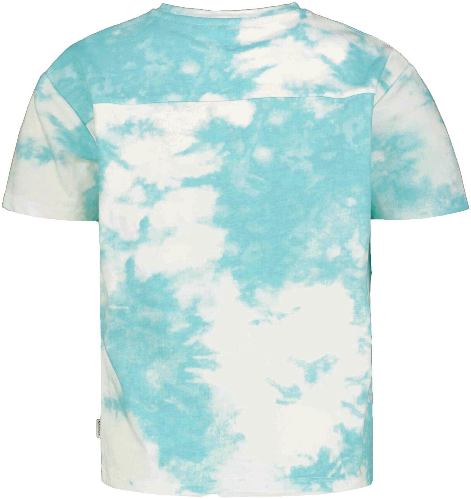 Garcia T-Shirt sea im Look crystal Batik